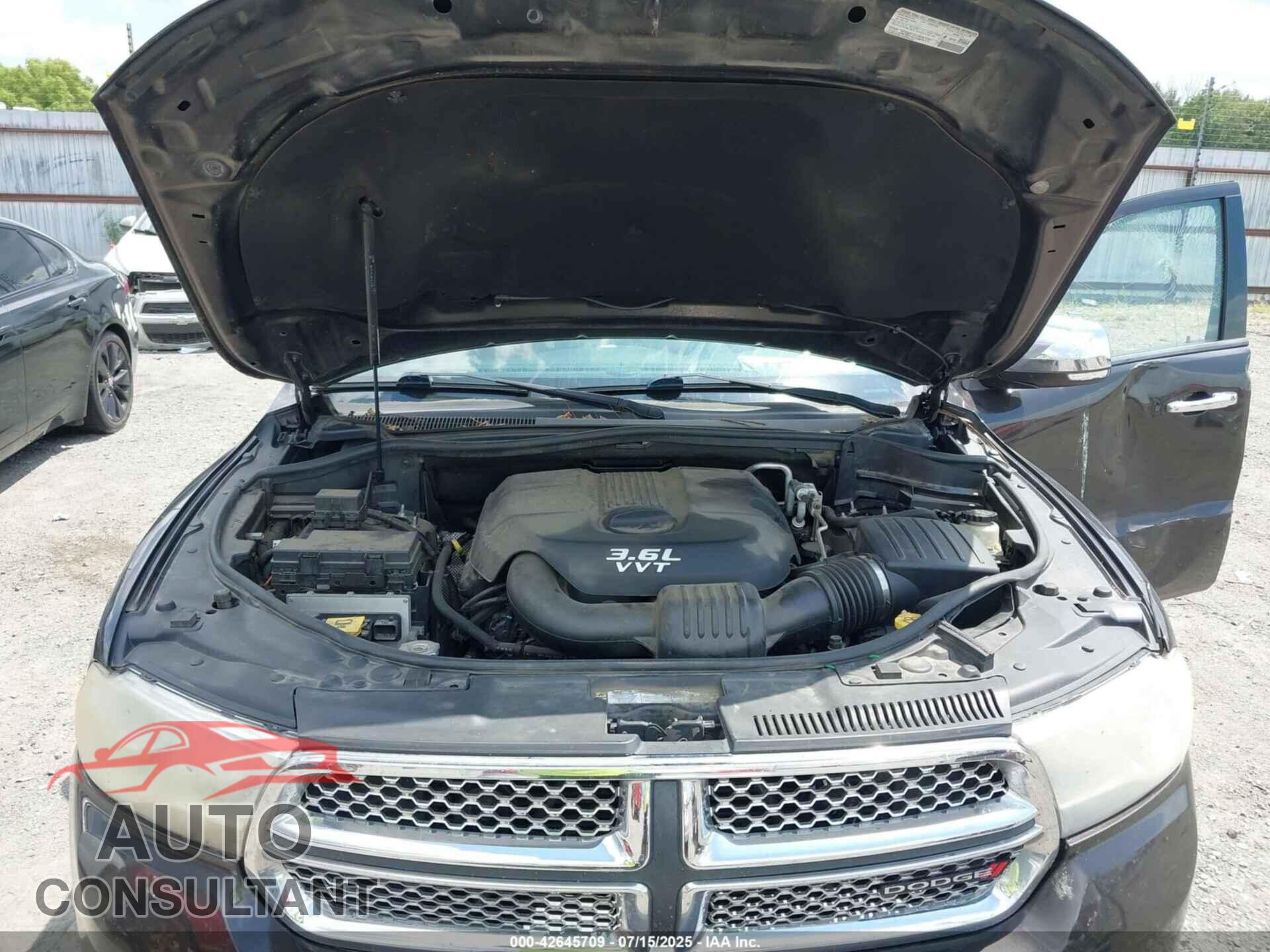 DODGE DURANGO 2013 - 1C4RDHEG3DC562477