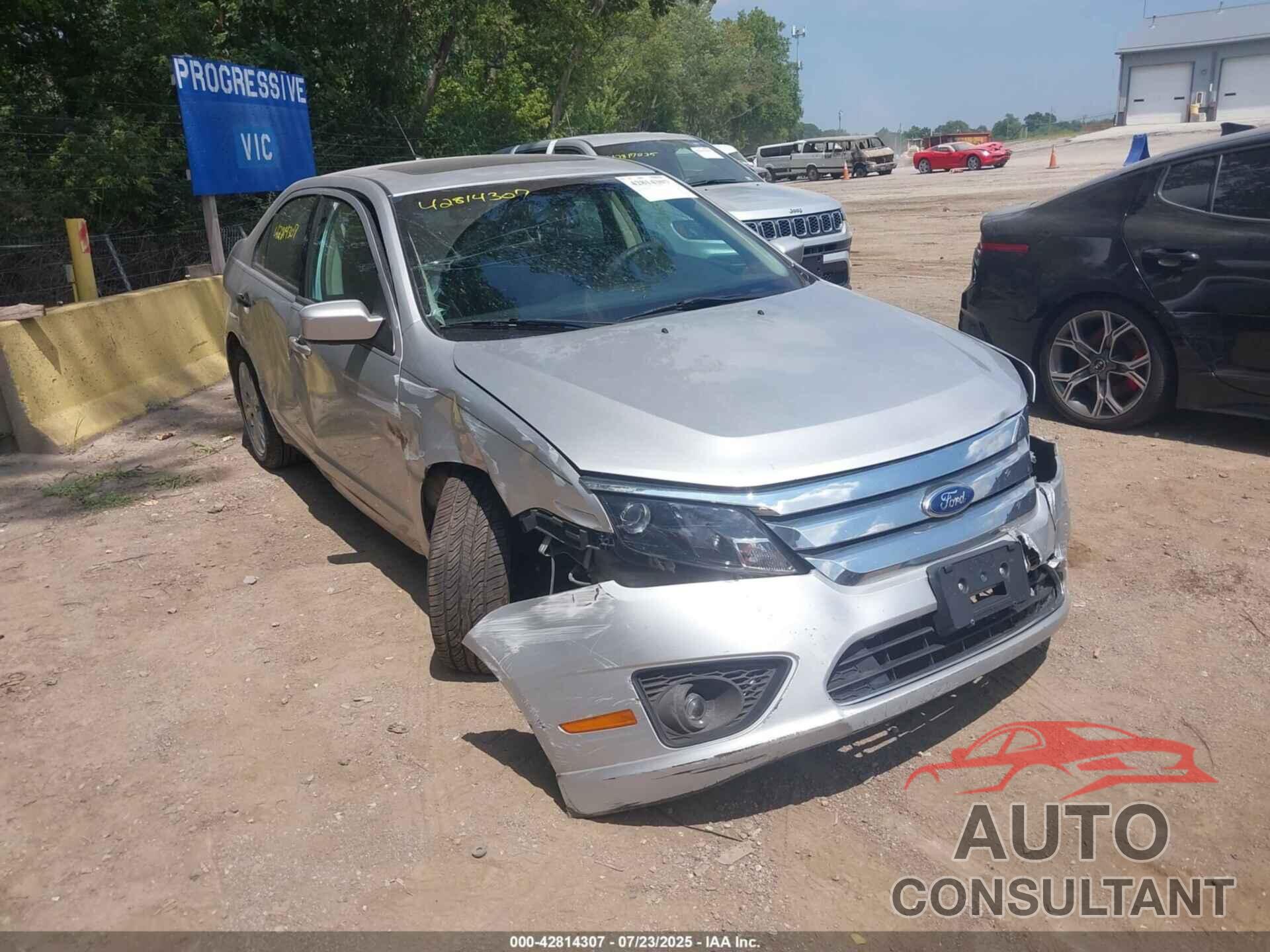 FORD FUSION 2012 - 3FAHP0HA6CR113862