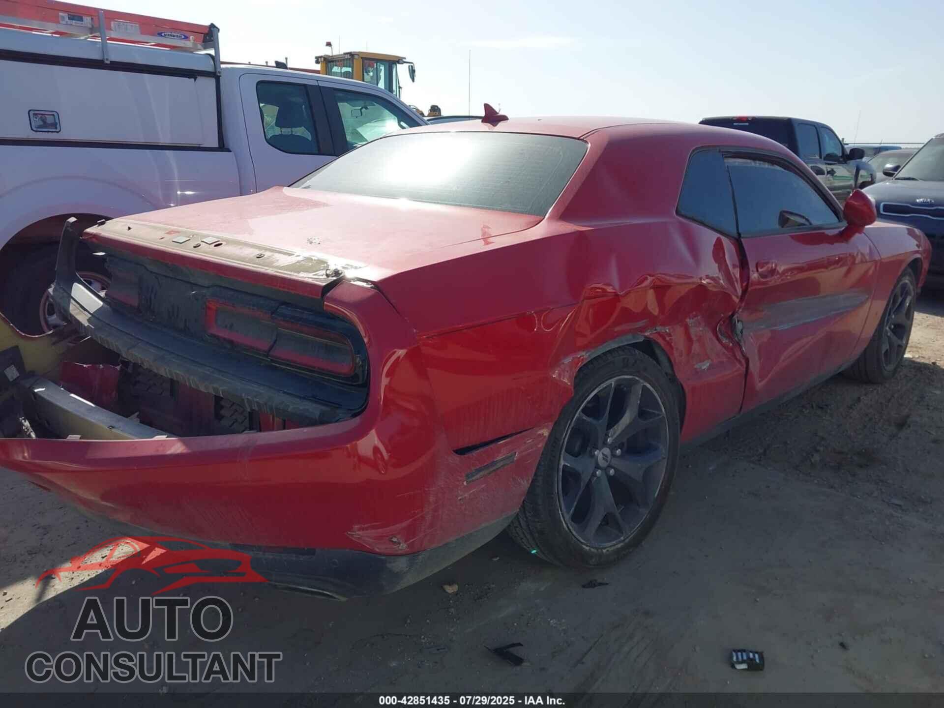 DODGE CHALLENGER 2017 - 2C3CDZAG8HH622519