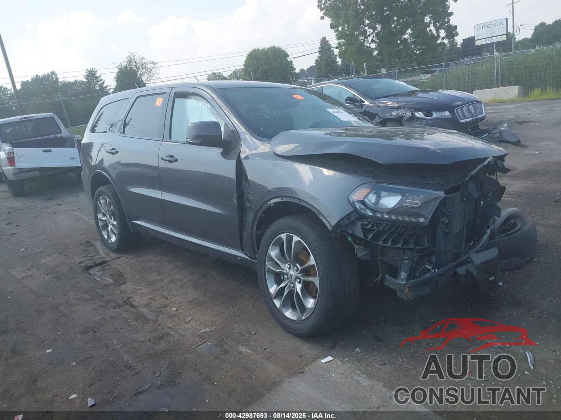 DODGE DURANGO 2019 - 1C4RDHDG2KC824438
