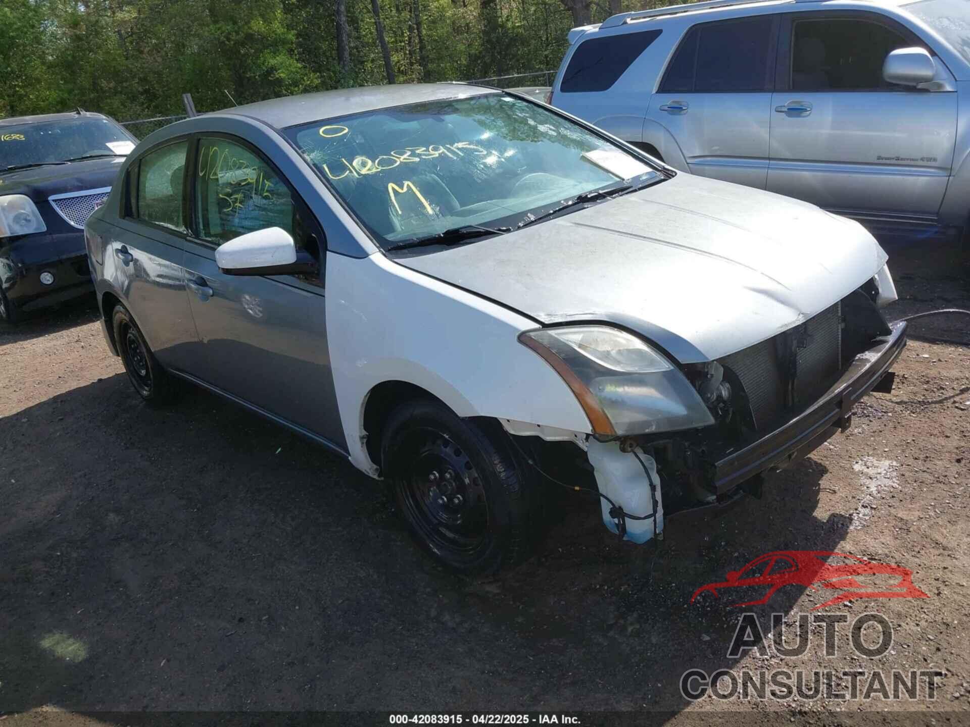 NISSAN SENTRA 2012 - 3N1AB6AP8CL718841