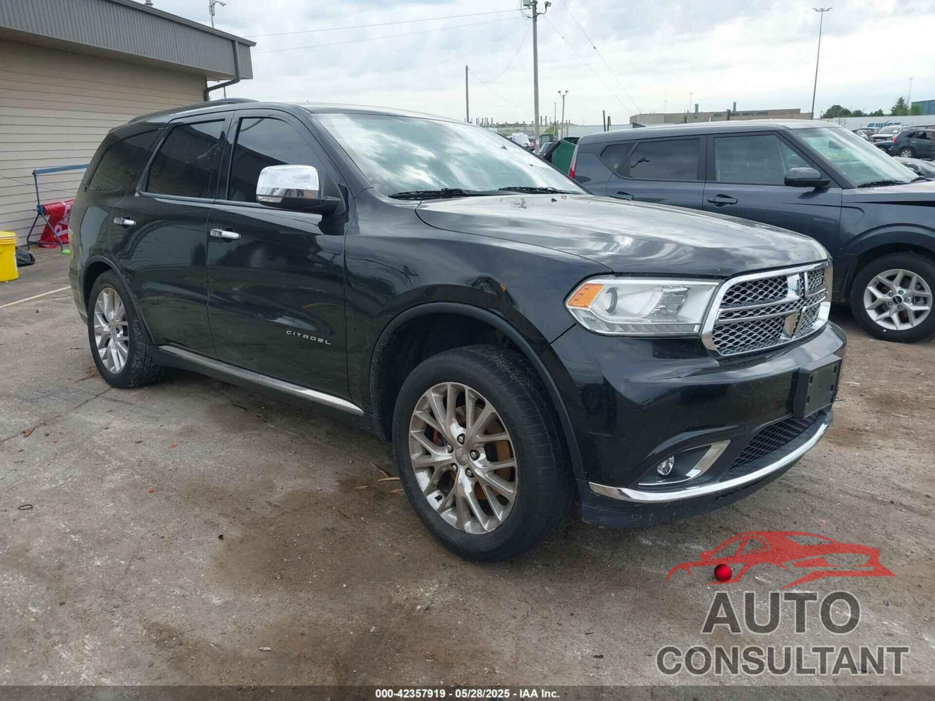 DODGE DURANGO 2014 - 1C4RDJEGXEC524883