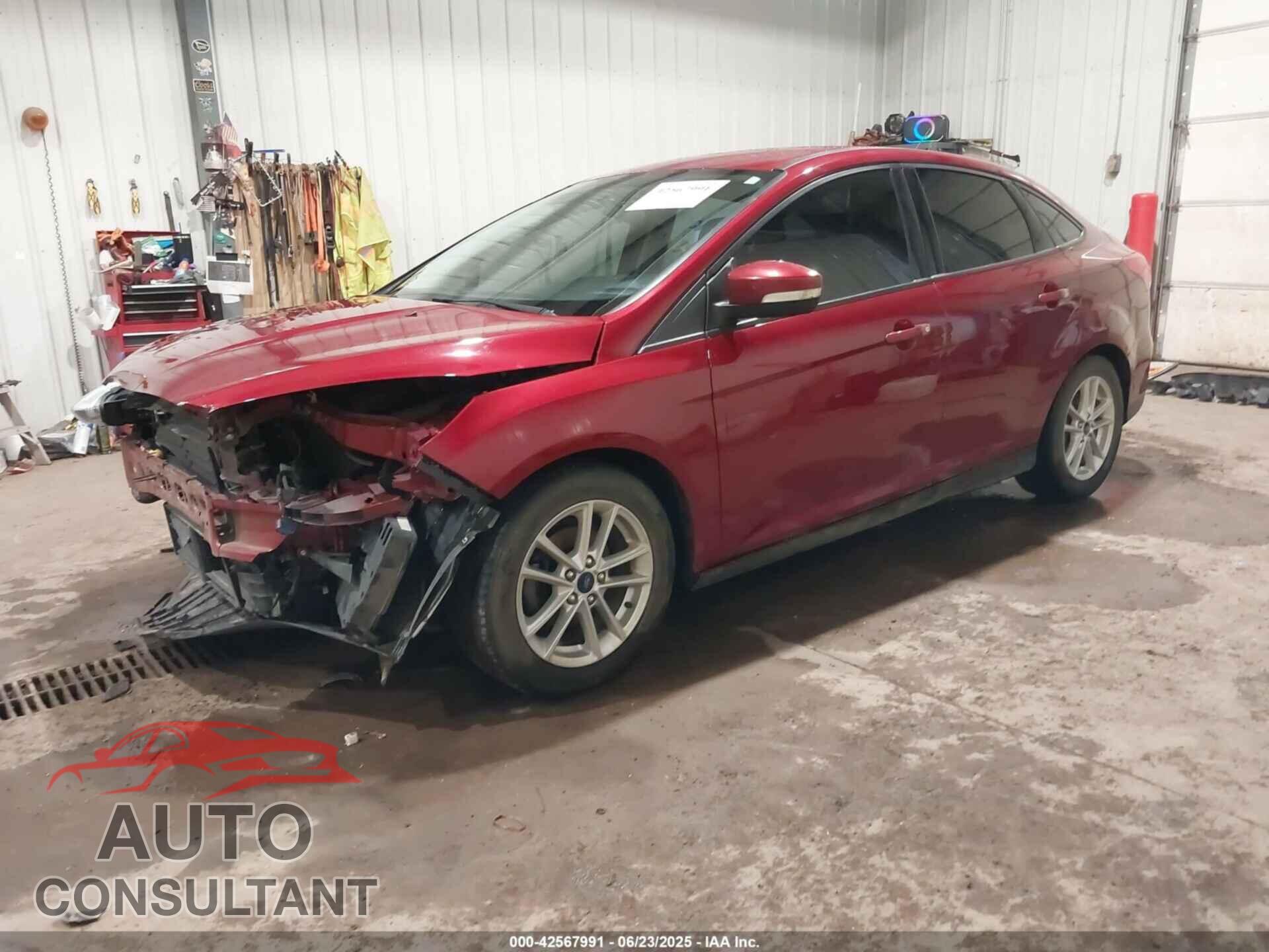 FORD FOCUS 2015 - 1FADP3F2XFL210870