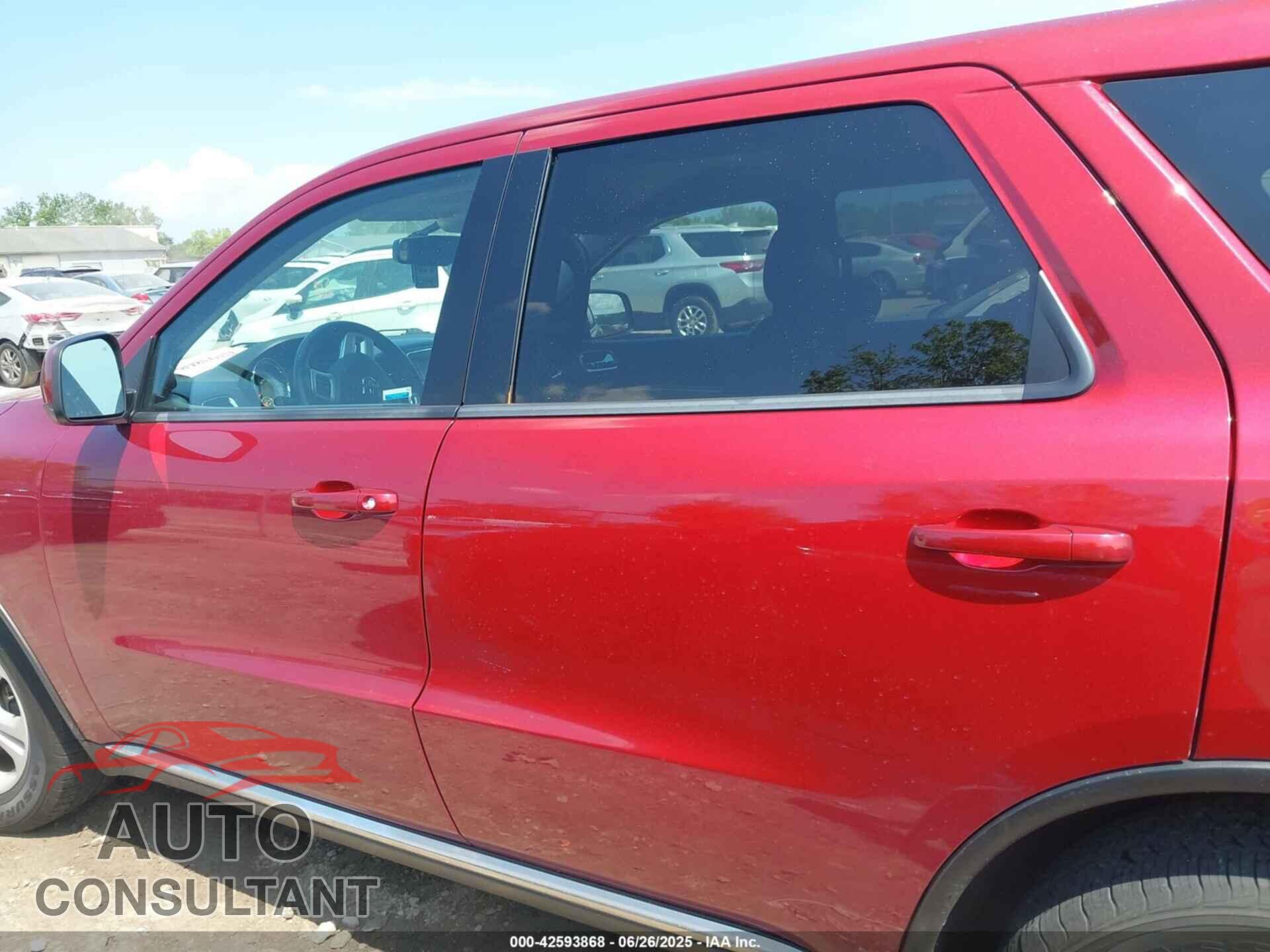 DODGE DURANGO 2013 - 1C4RDJAG9DC691126