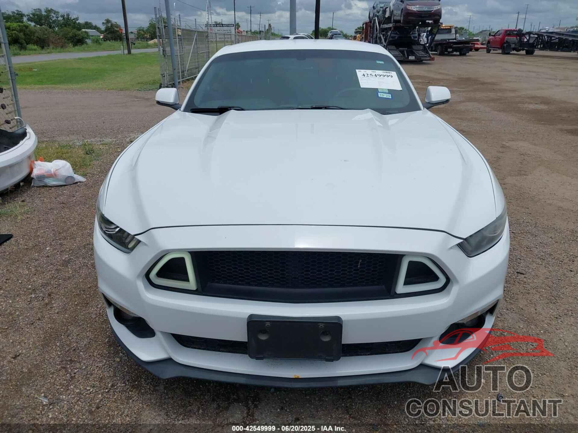 FORD MUSTANG 2017 - 1FA6P8TH5H5264342