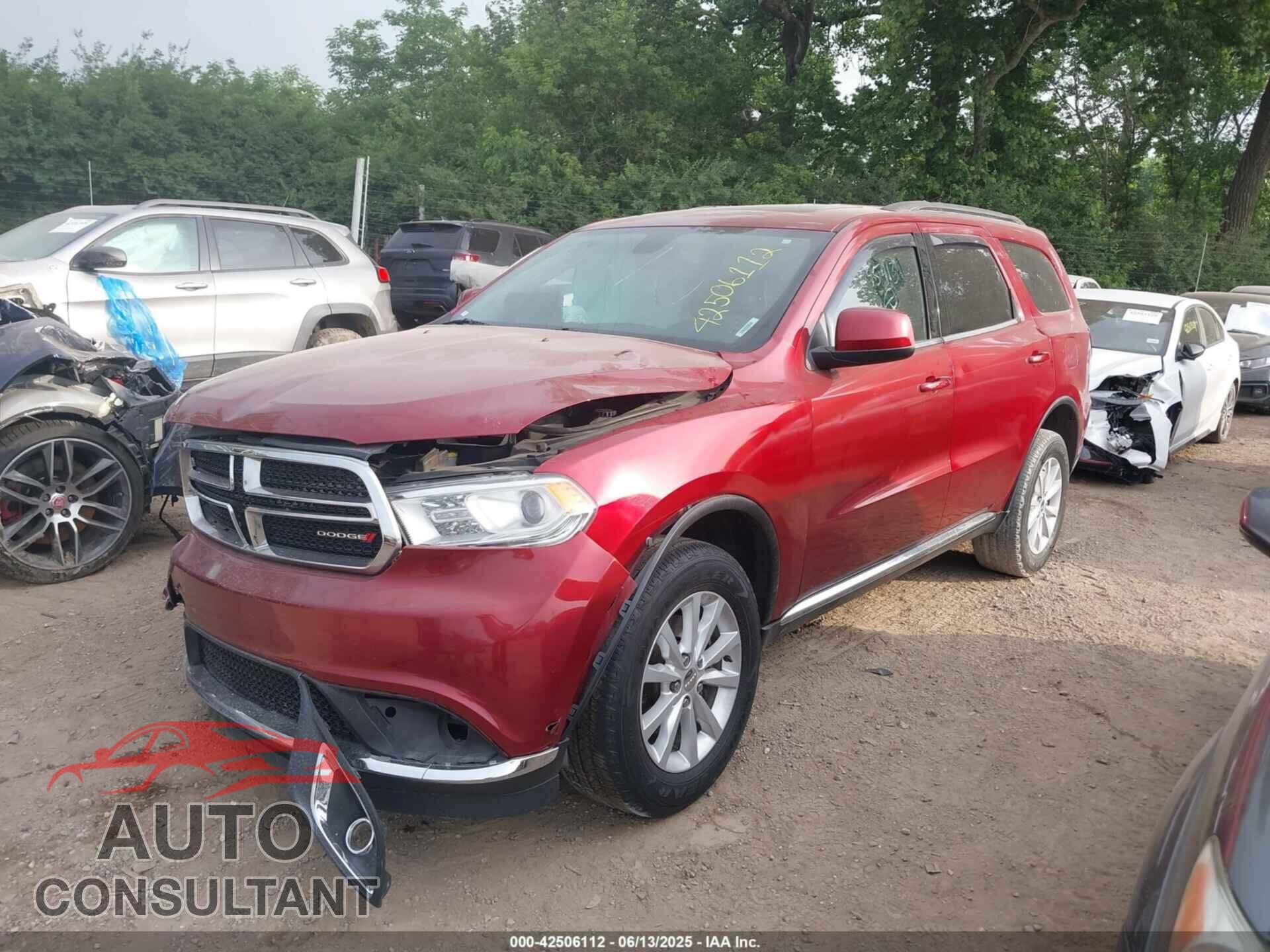 DODGE DURANGO 2015 - 1C4RDJAGXFC954131