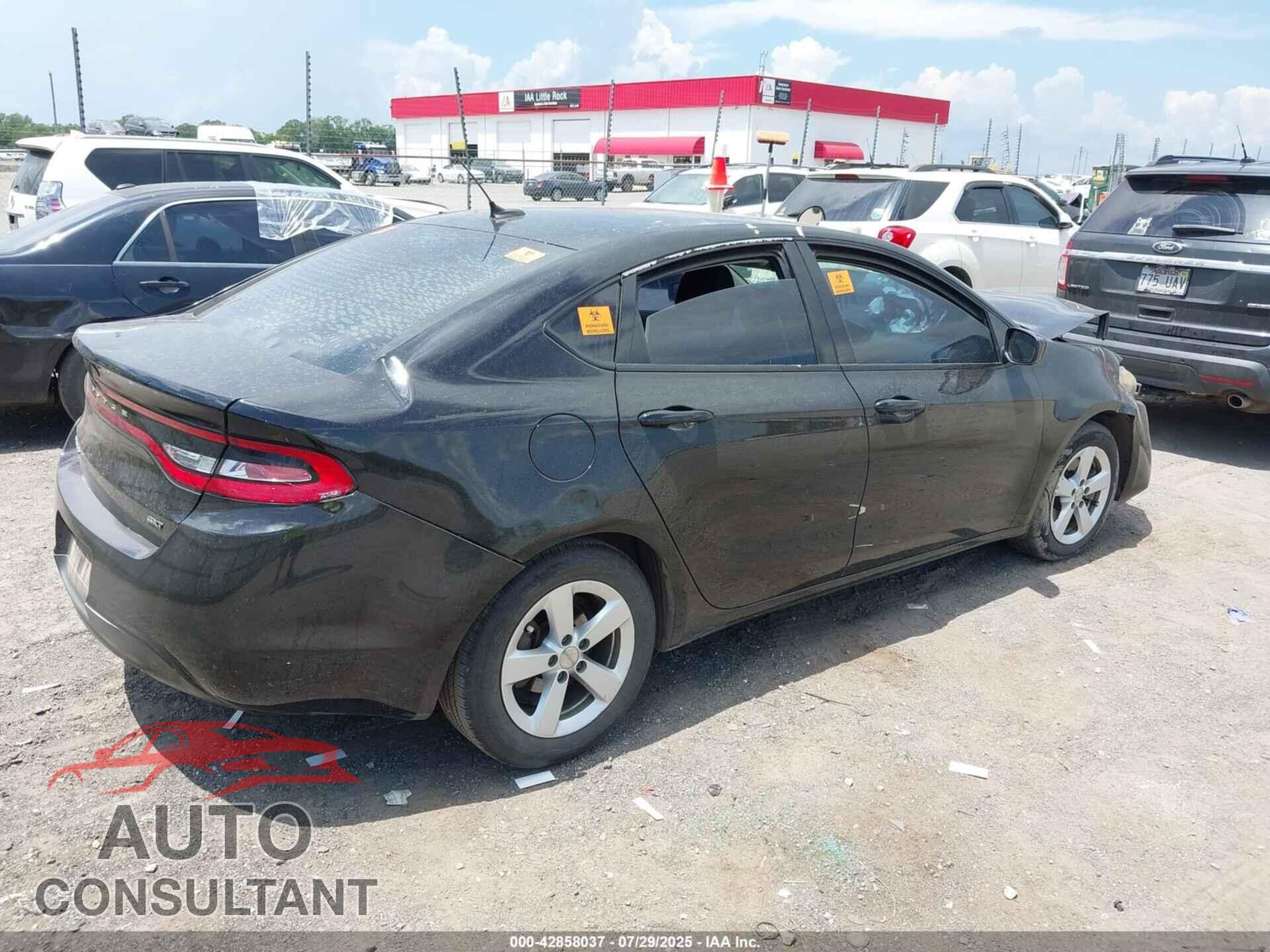 DODGE DART 2016 - 1C3CDFBB4GD555981