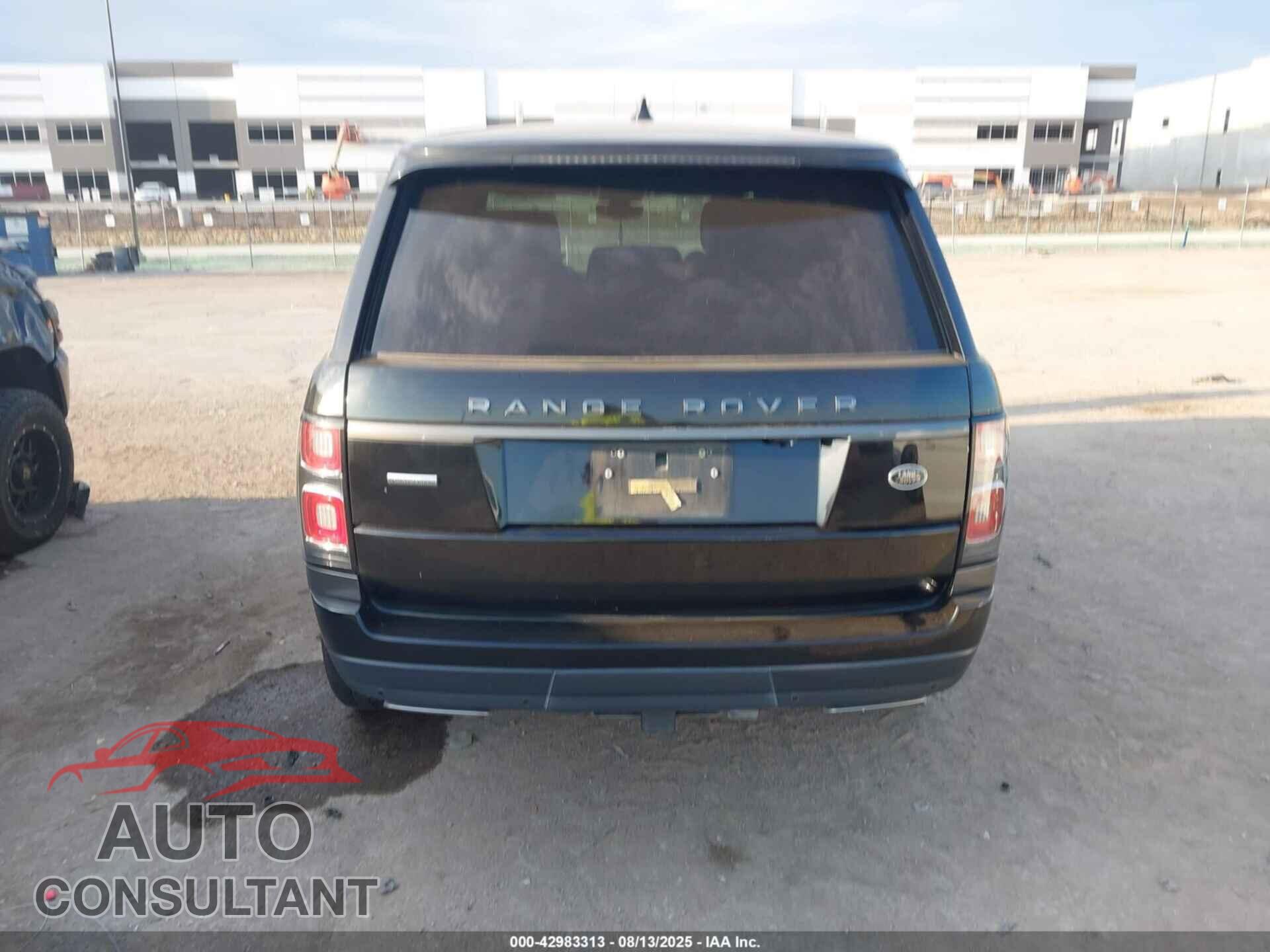 LAND ROVER RANGE ROVER 2018 - SALGS2REXJA383582