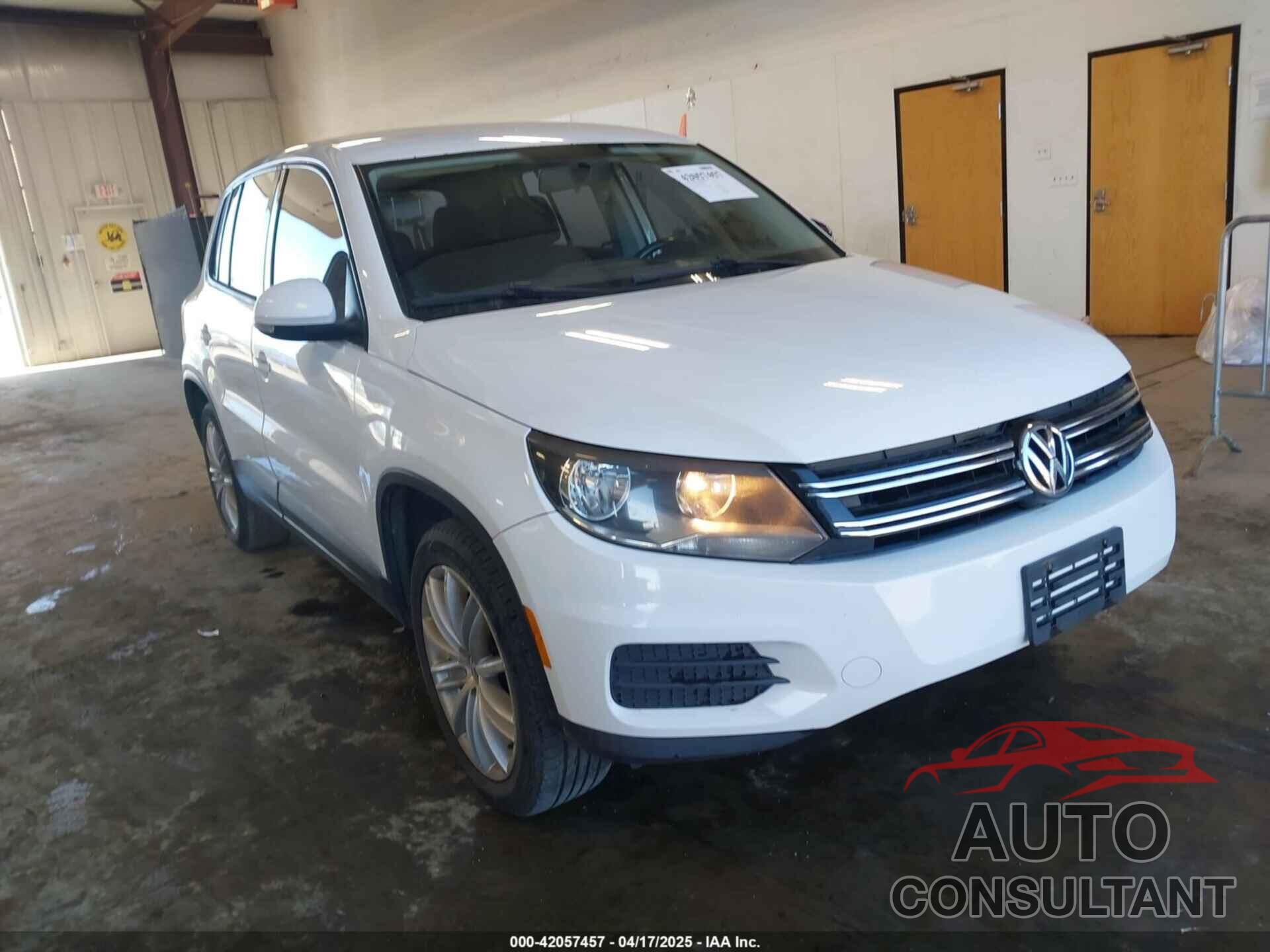 VOLKSWAGEN TIGUAN 2013 - WVGCV3AX7DW605594