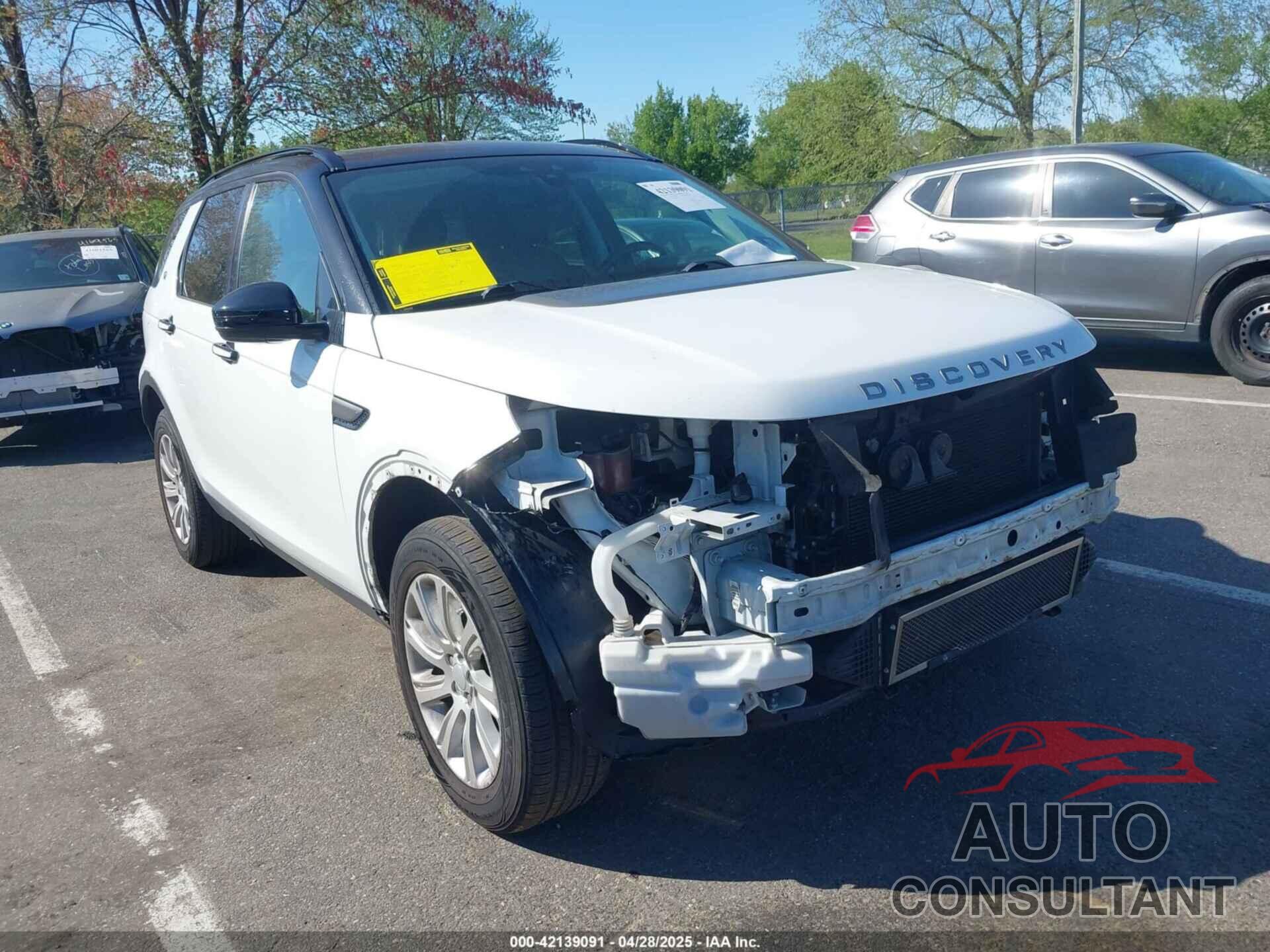 LAND ROVER DISCOVERY SPORT 2016 - SALCP2BGXGH601015