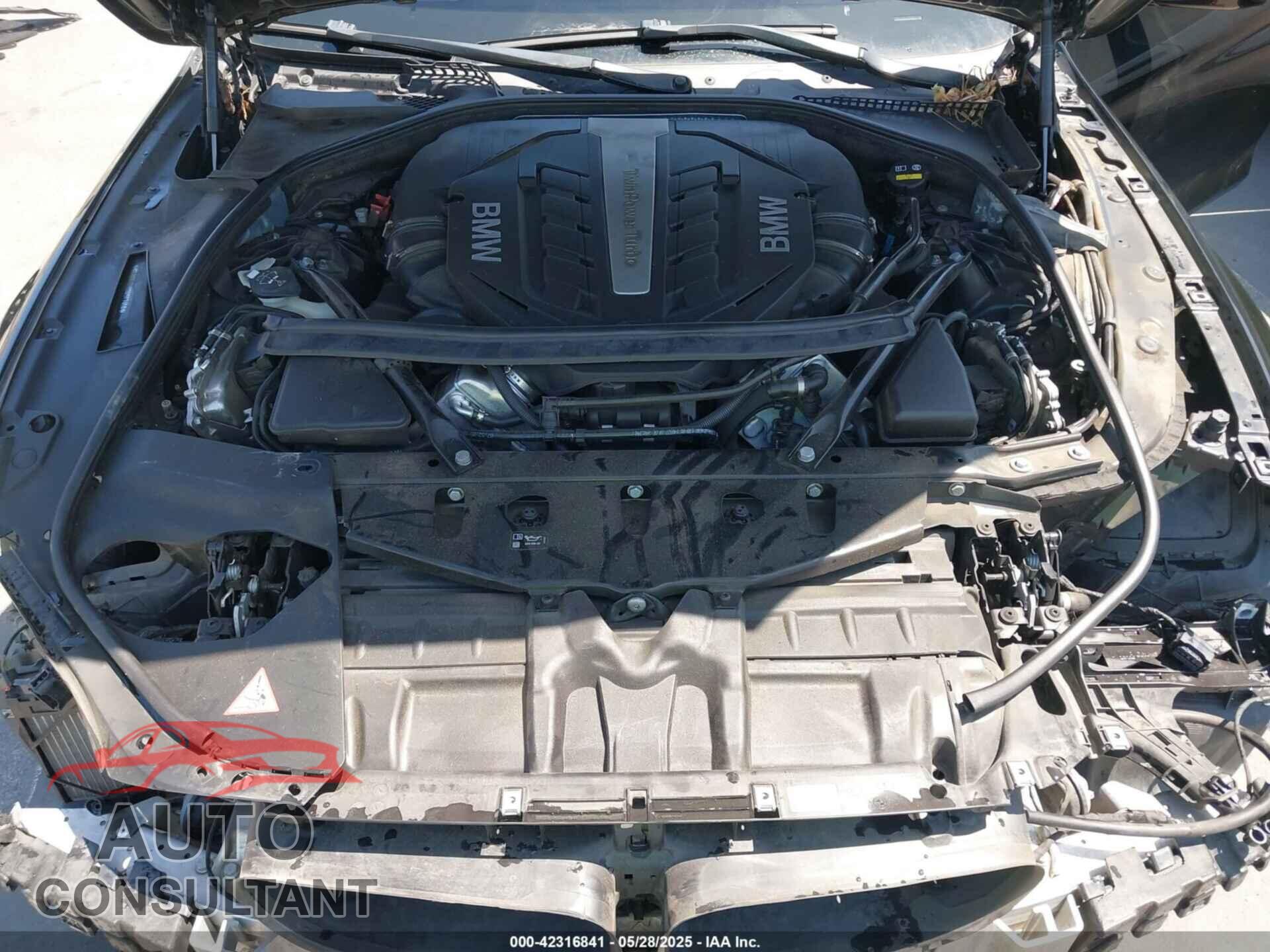 BMW 650I GRAN COUPE 2016 - WBA6D4C52GD977458