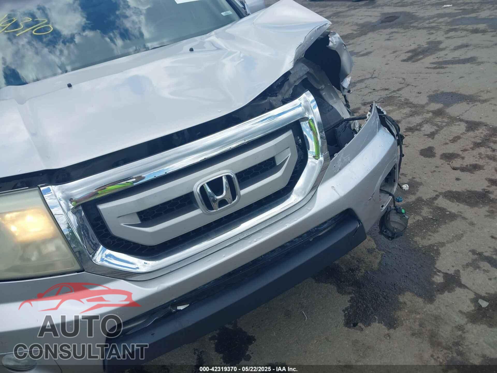 HONDA PILOT 2011 - 5FNYF3H65BB035455