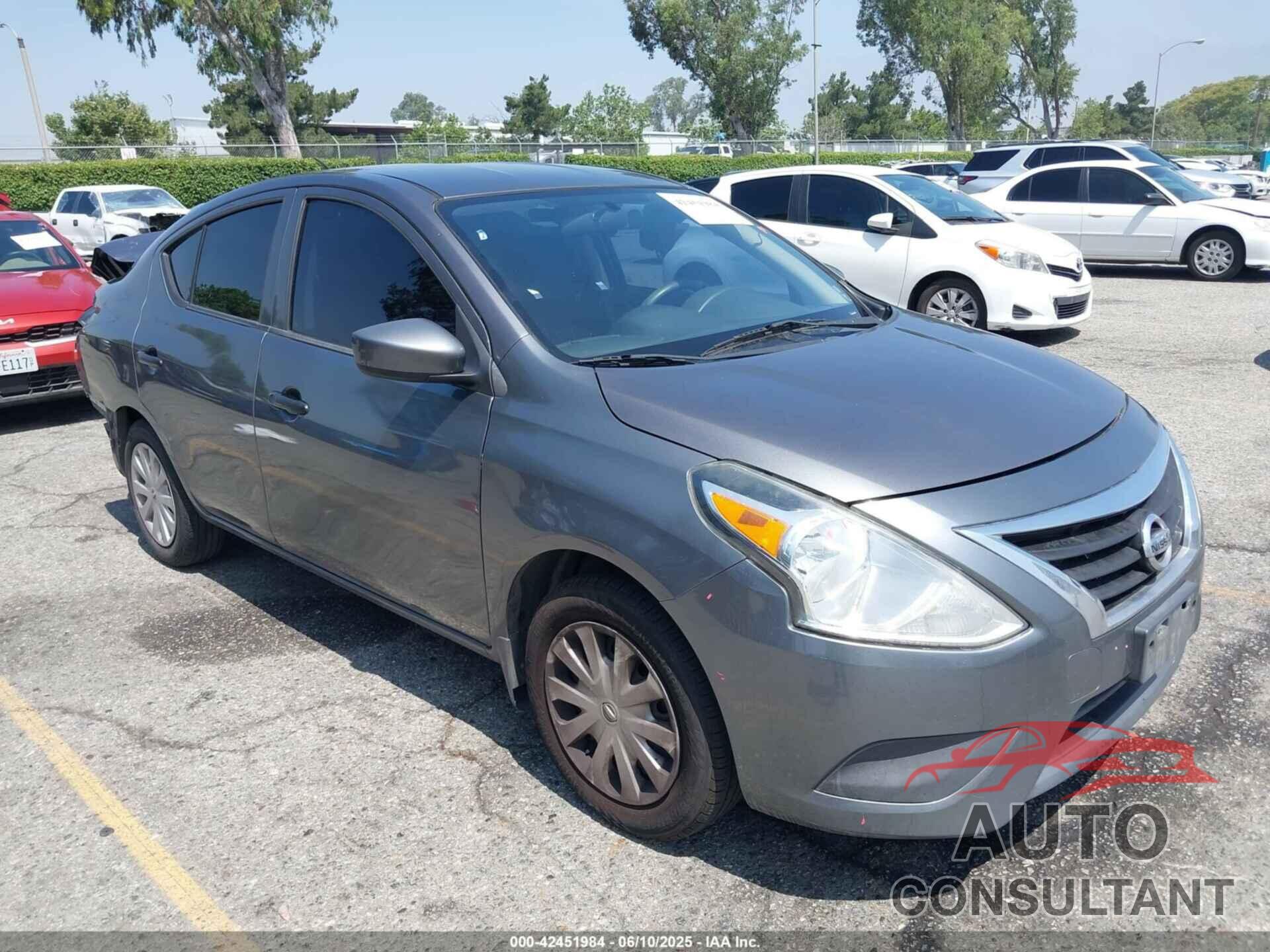 NISSAN VERSA 2016 - 3N1CN7AP3GL826344