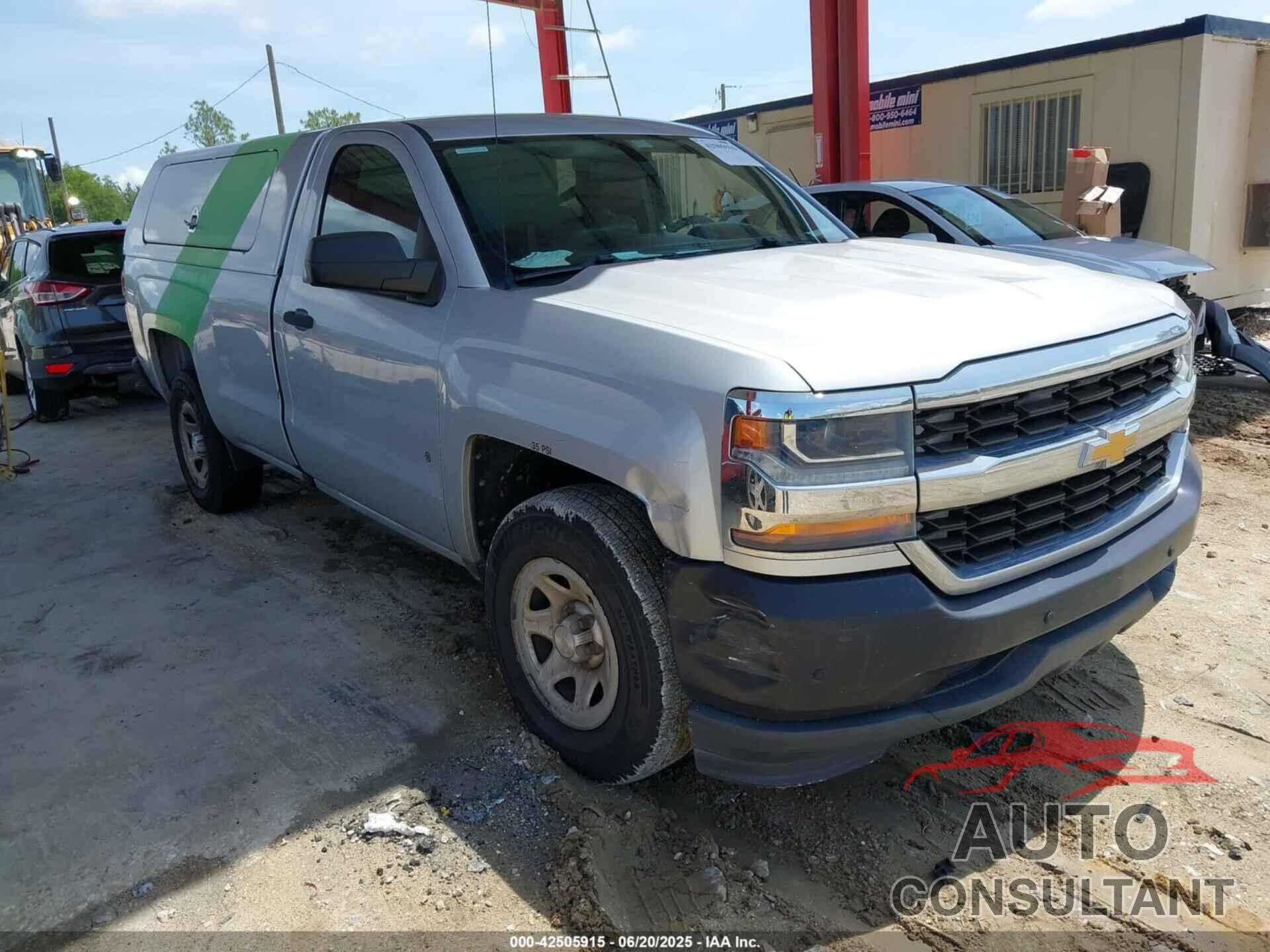 CHEVROLET SILVERADO 1500 2016 - 1GCNCNEH8GZ373382