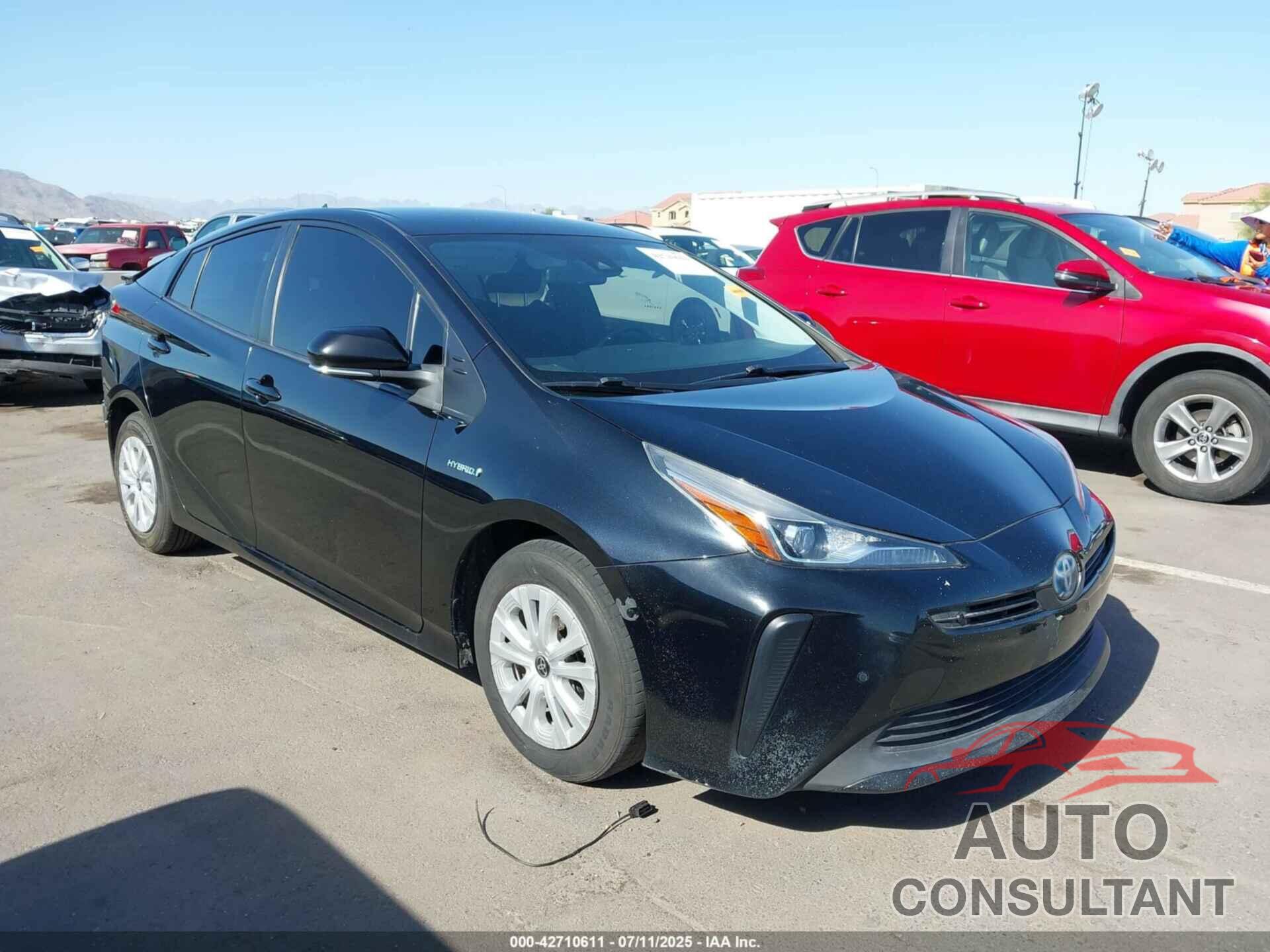 TOYOTA PRIUS 2021 - JTDKAMFU4M3148468