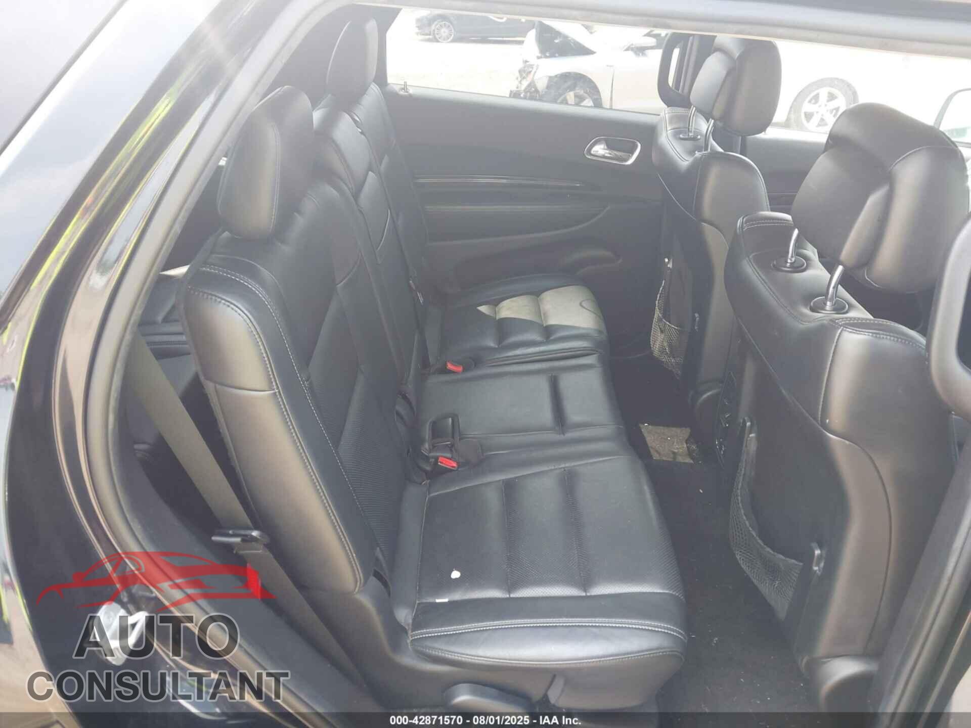 DODGE DURANGO 2011 - 1D4SE5GT3BC688782