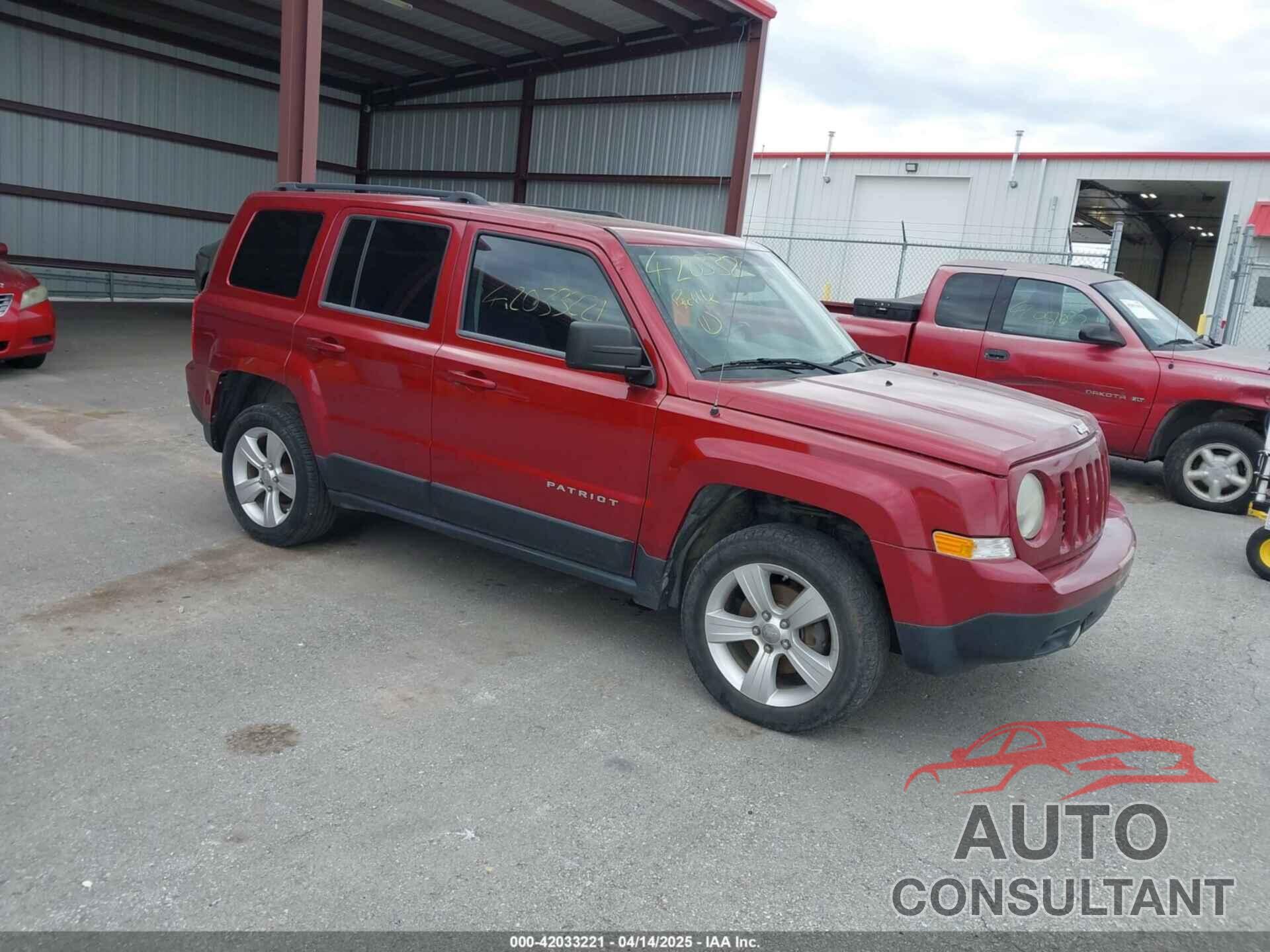JEEP PATRIOT 2012 - 1C4NJRFB6CD564345