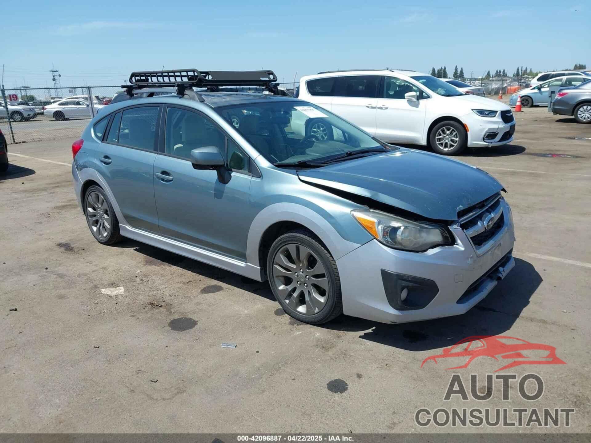 SUBARU IMPREZA 2012 - JF1GPAL66CG202732
