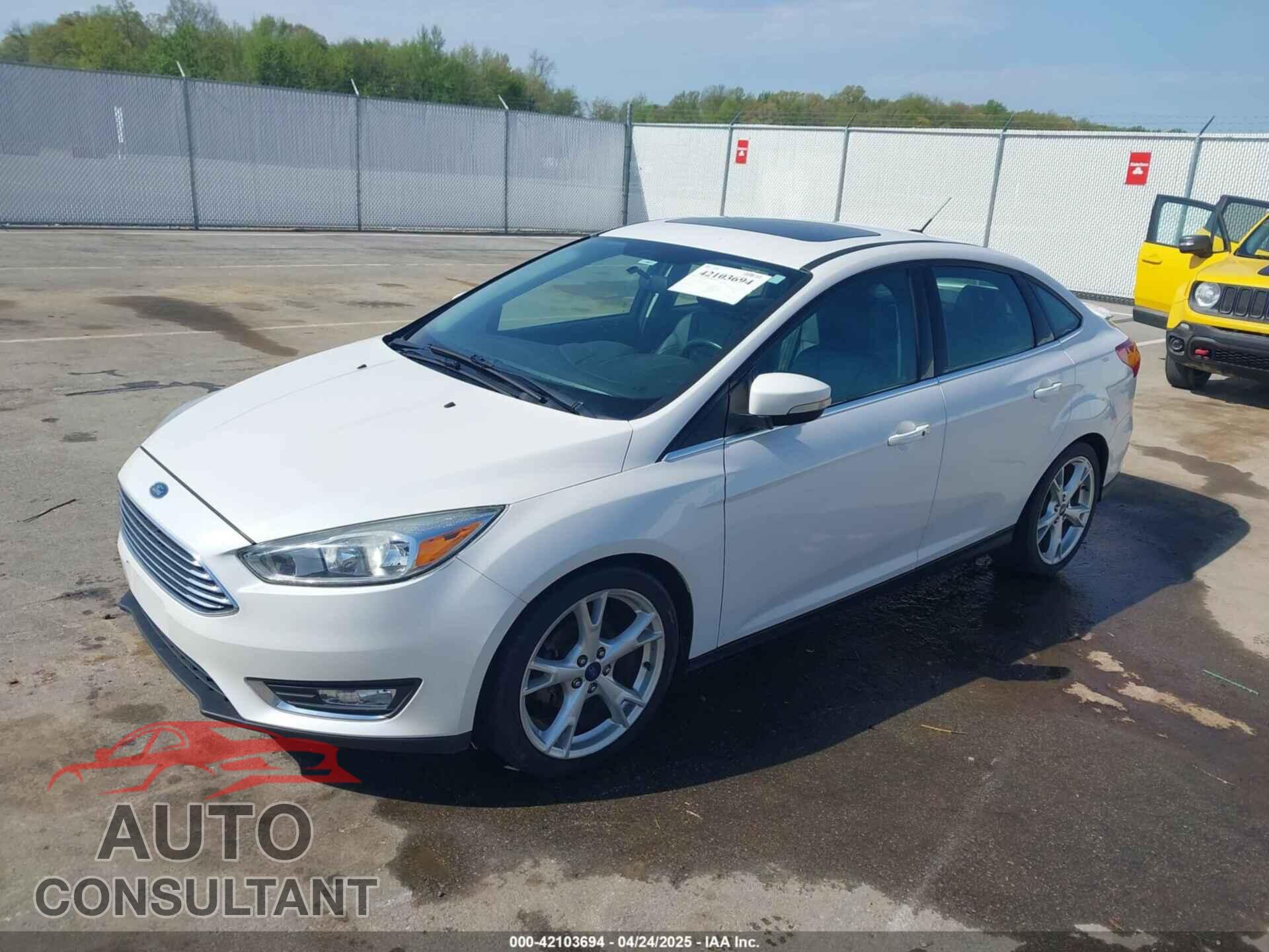 FORD FOCUS 2016 - 1FADP3J23GL358772
