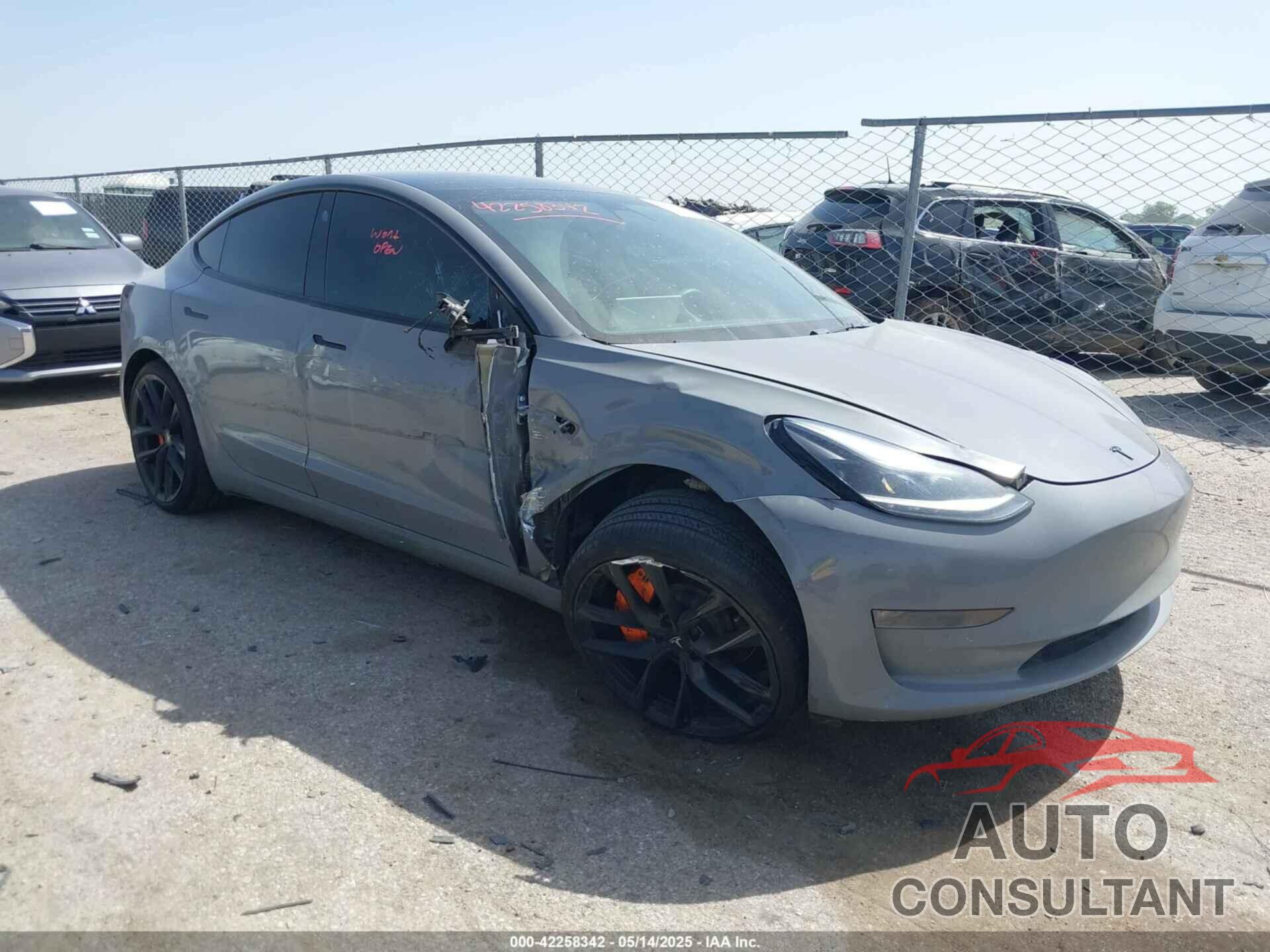 TESLA MODEL 3 2022 - 5YJ3E1EB2NF115416