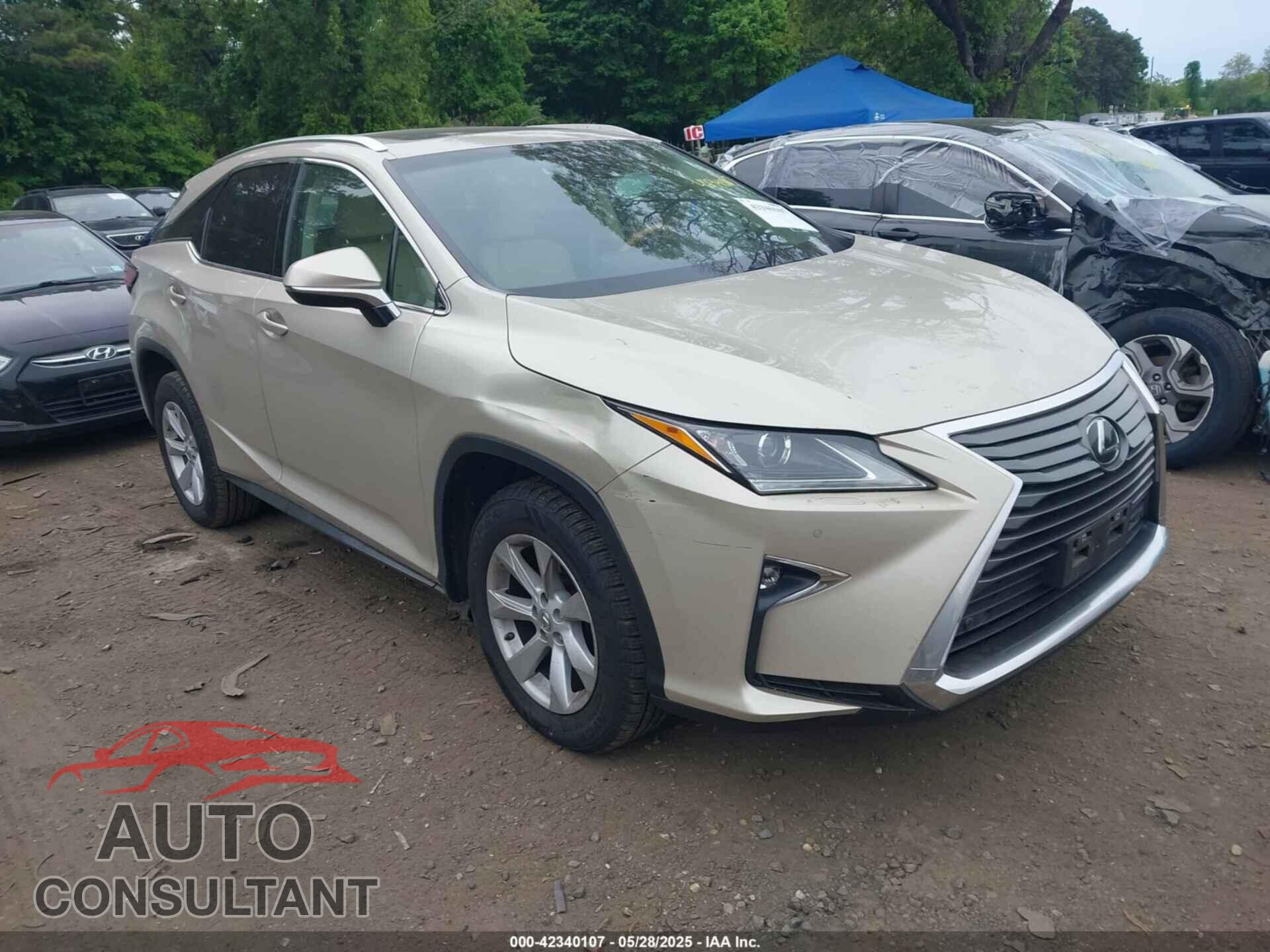 LEXUS RX 350 2017 - 2T2BZMCA0HC071724