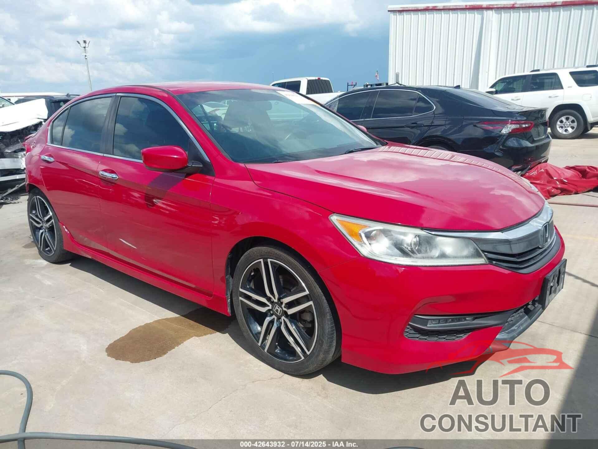 HONDA ACCORD 2017 - 1HGCR2F1XHA091378