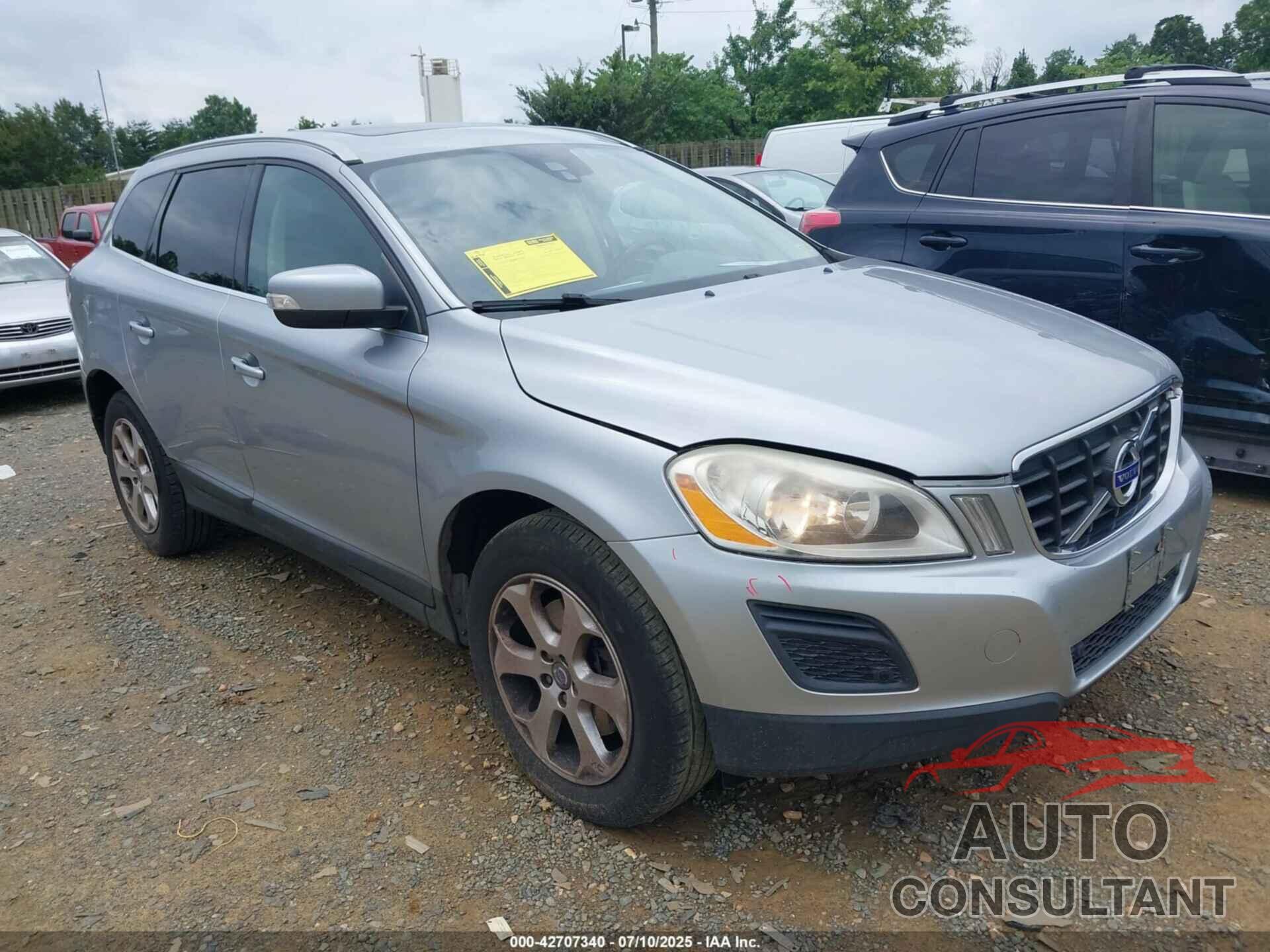 VOLVO XC60 2012 - YV4902DZ2C2292882
