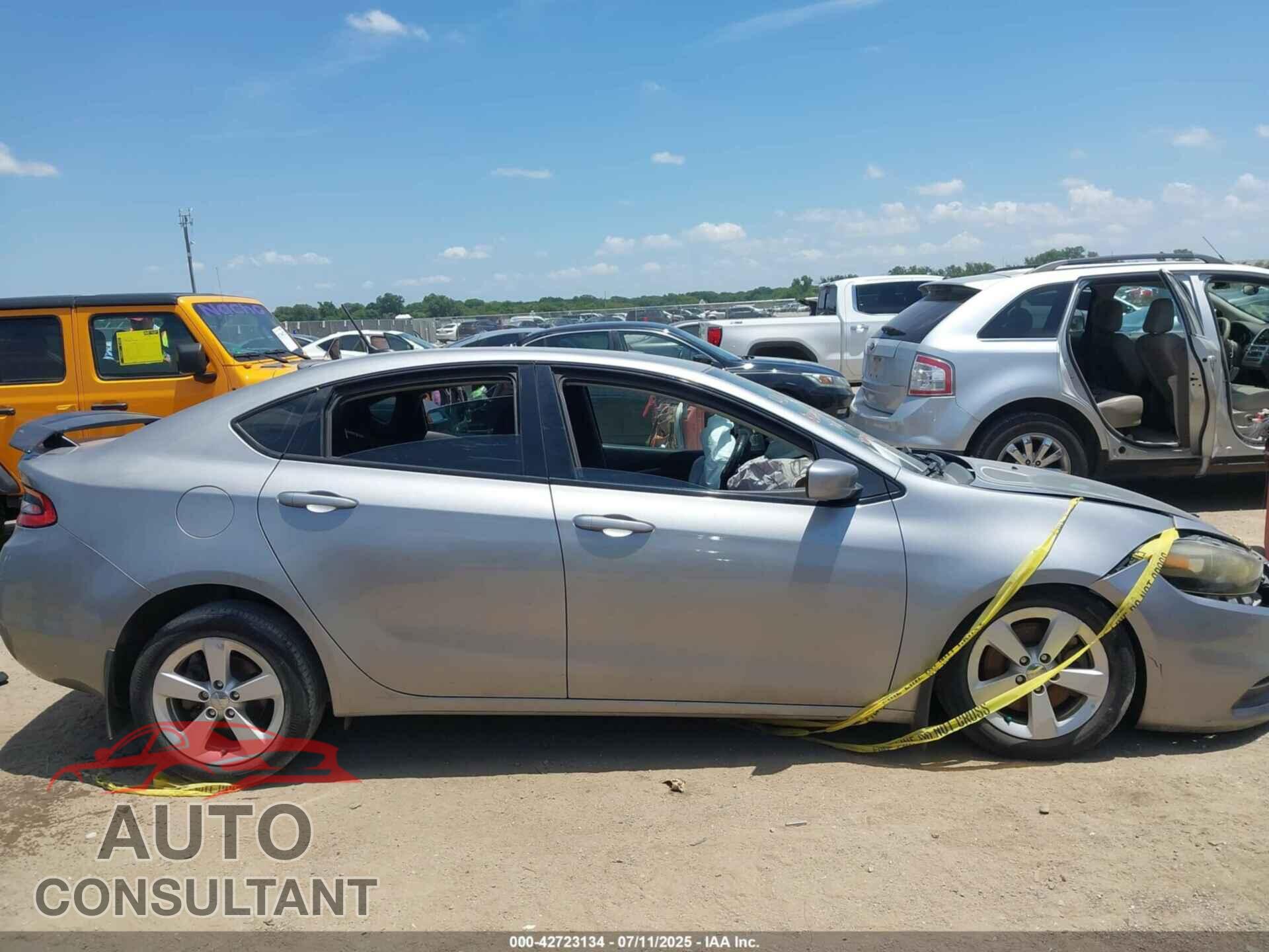 DODGE DART 2015 - 1C3CDFBB9FD403368