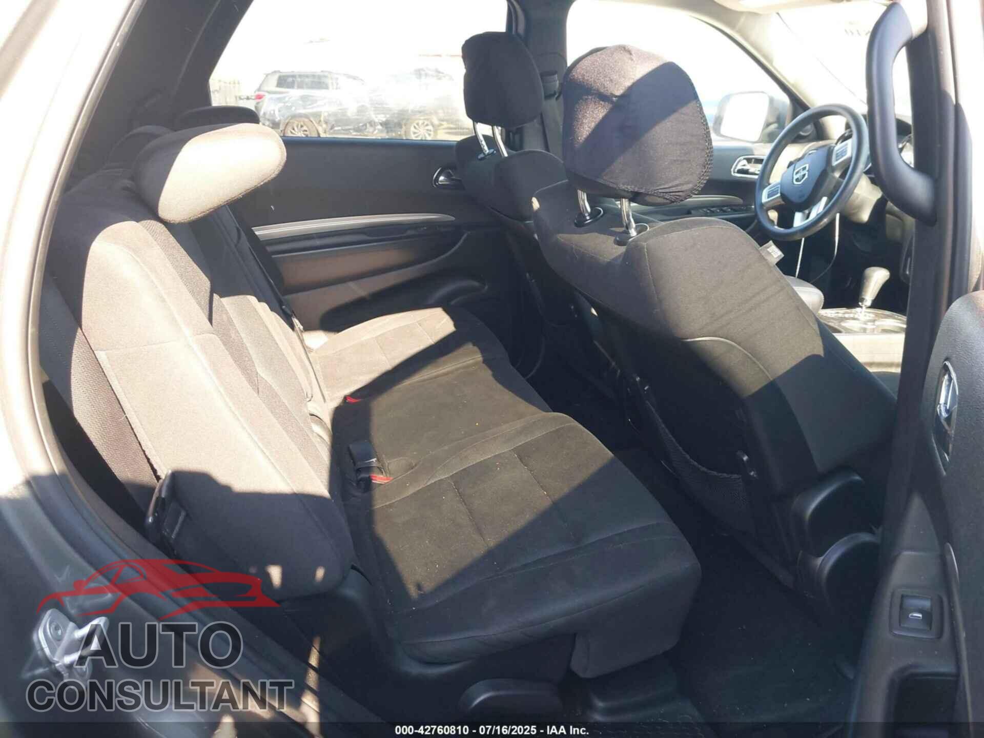 DODGE DURANGO 2012 - 1C4RDJAG2CC271772