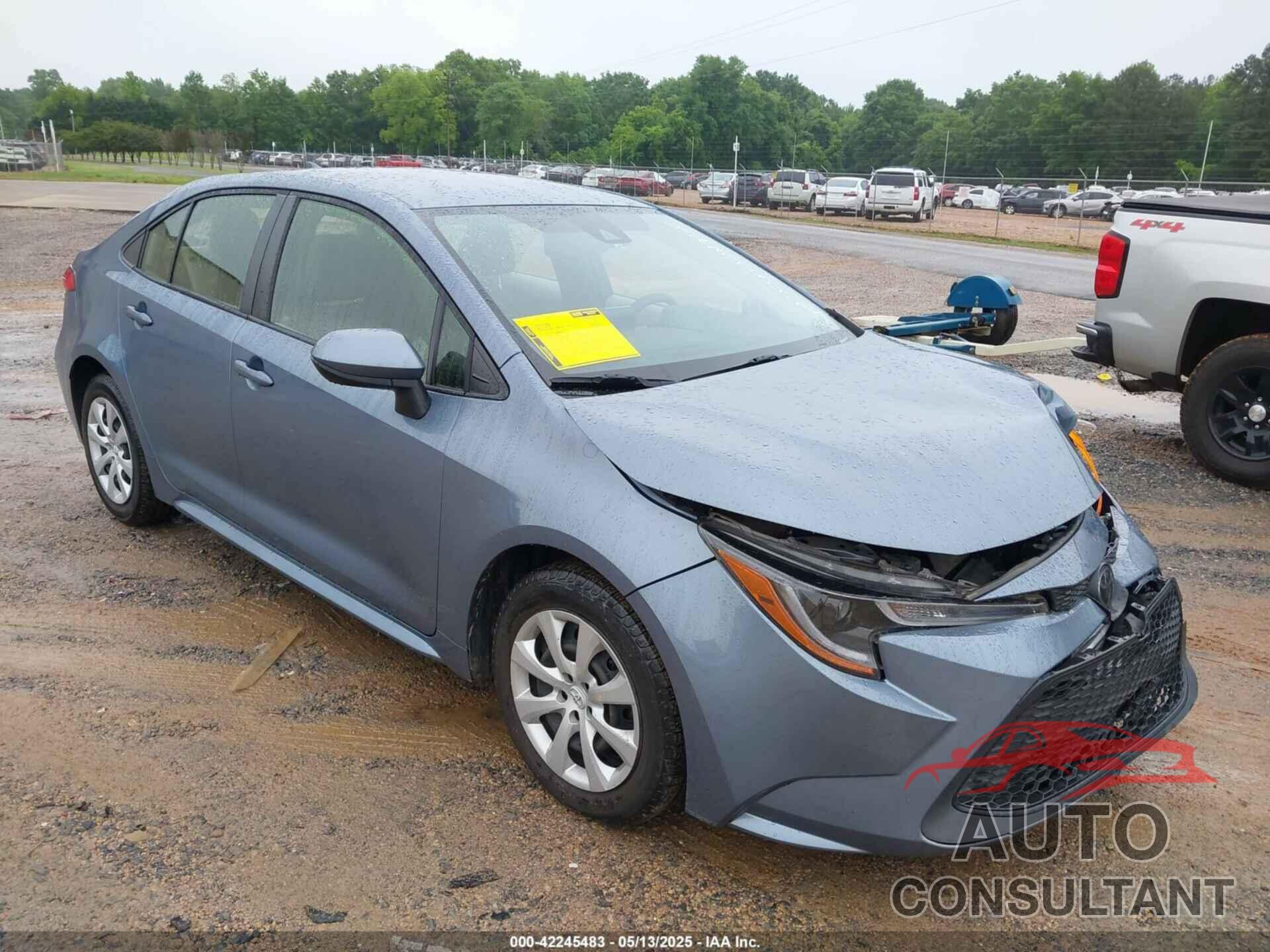 TOYOTA COROLLA 2020 - JTDEPRAE8LJ048716