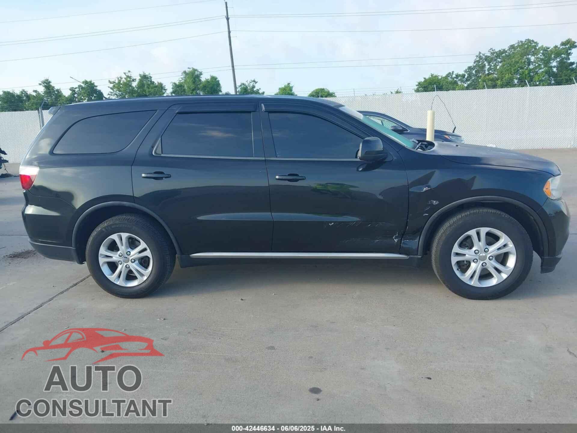 DODGE DURANGO 2012 - 1C4RDJAG7CC293167