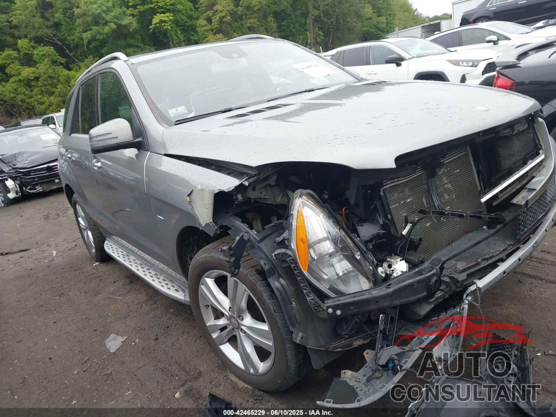 MERCEDES-BENZ ML 350 2012 - 4JGDA5HB9CA013177