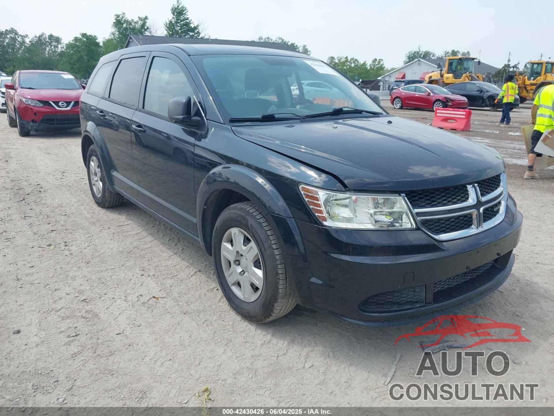 DODGE JOURNEY 2012 - 3C4PDCAB5CT204773