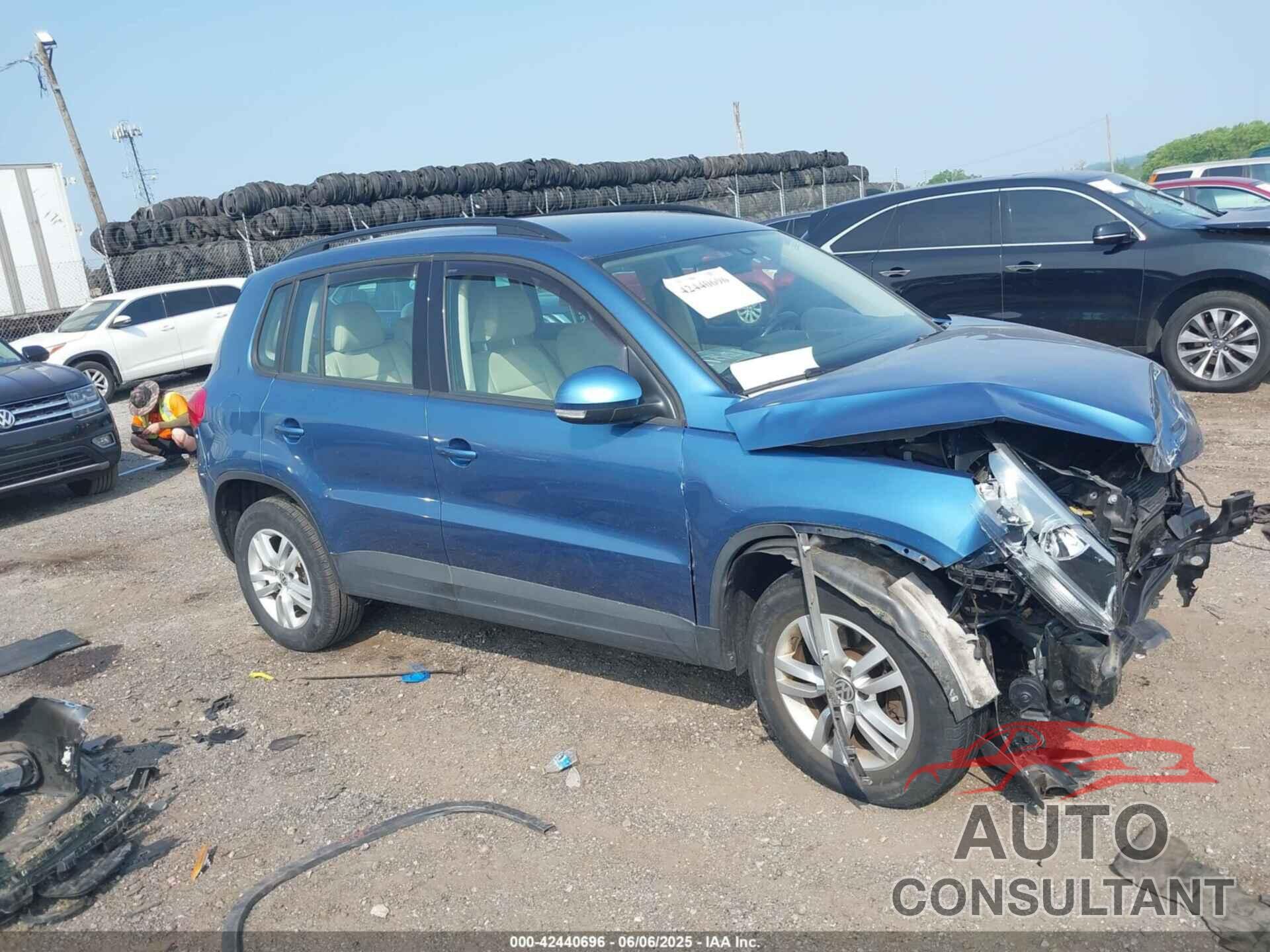 VOLKSWAGEN TIGUAN 2017 - WVGBV7AX3HW510135