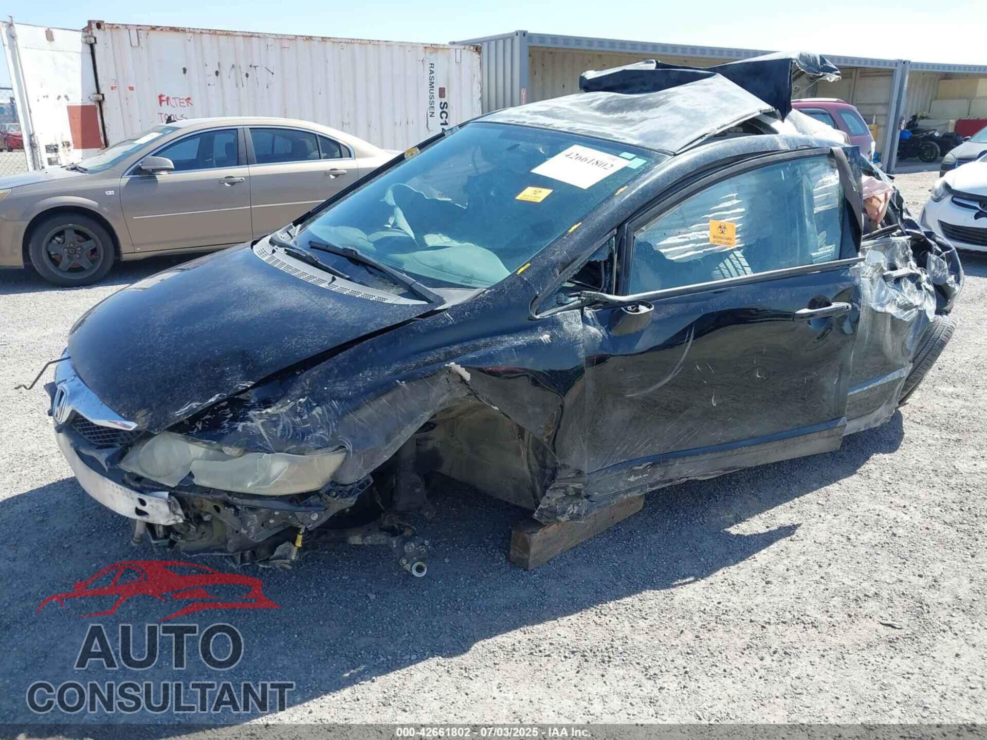 HONDA CIVIC 2011 - 19XFA1F52BE002861
