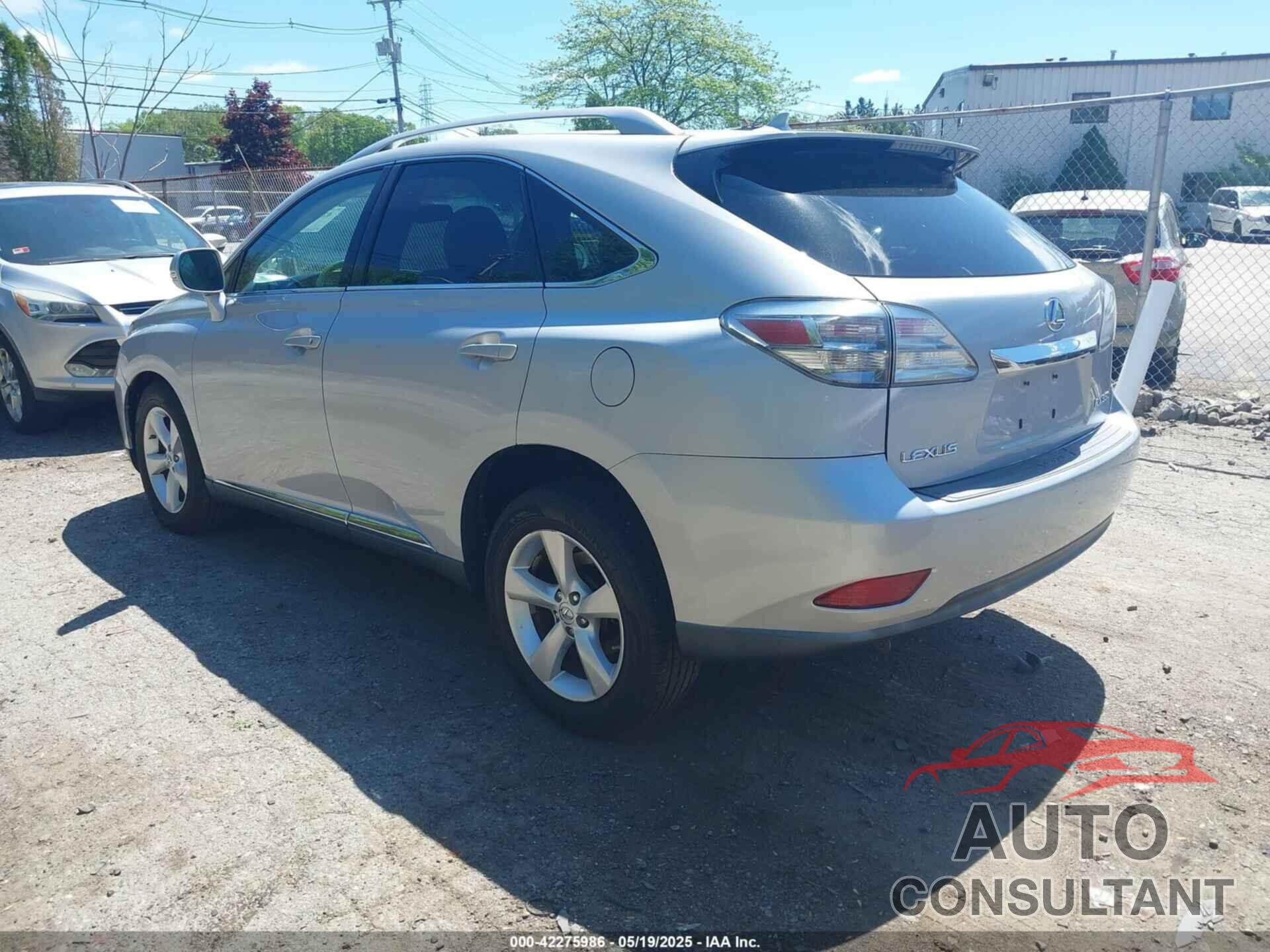 LEXUS RX 350 2010 - 2T2BK1BA0AC020105