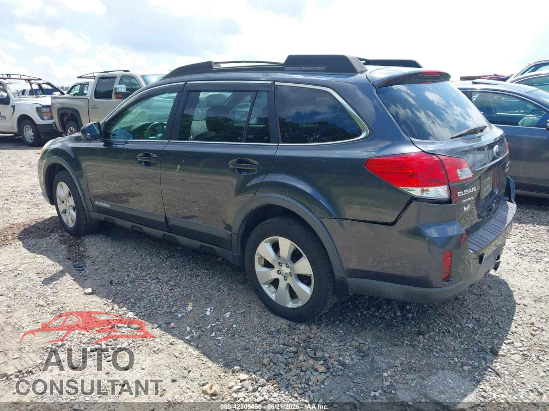 SUBARU OUTBACK 2011 - 4S4BRBCC8B3378452