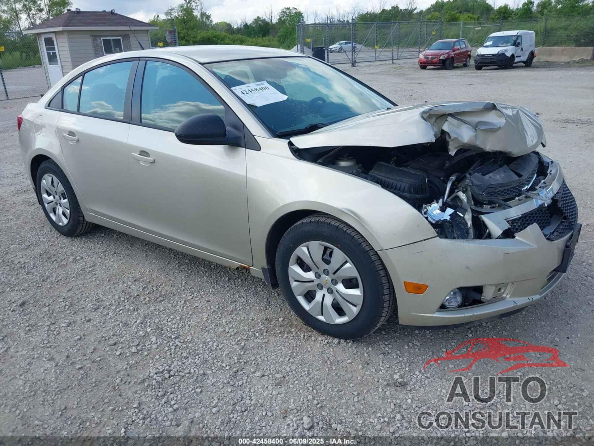CHEVROLET CRUZE 2013 - 1G1PA5SH8D7254640