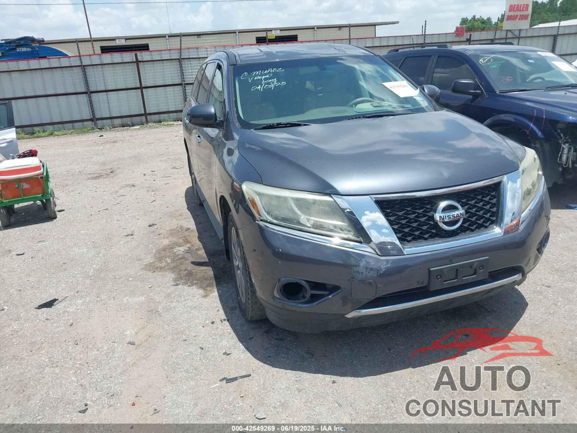 NISSAN PATHFINDER 2014 - 5N1AR2MN0EC688370