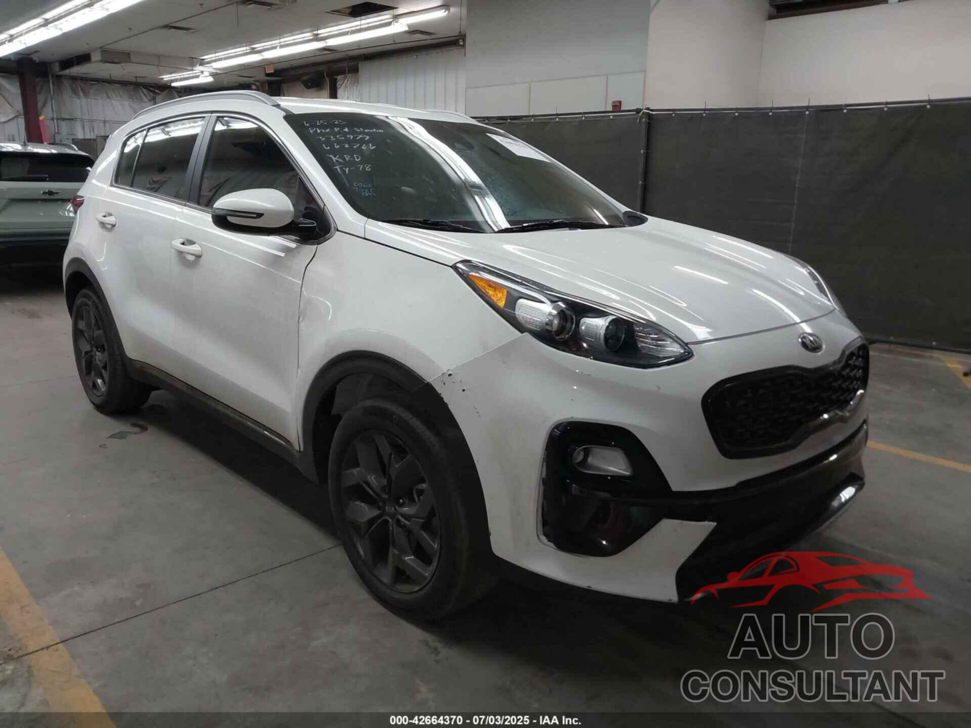 KIA SPORTAGE 2020 - KNDP63AC8L7662766