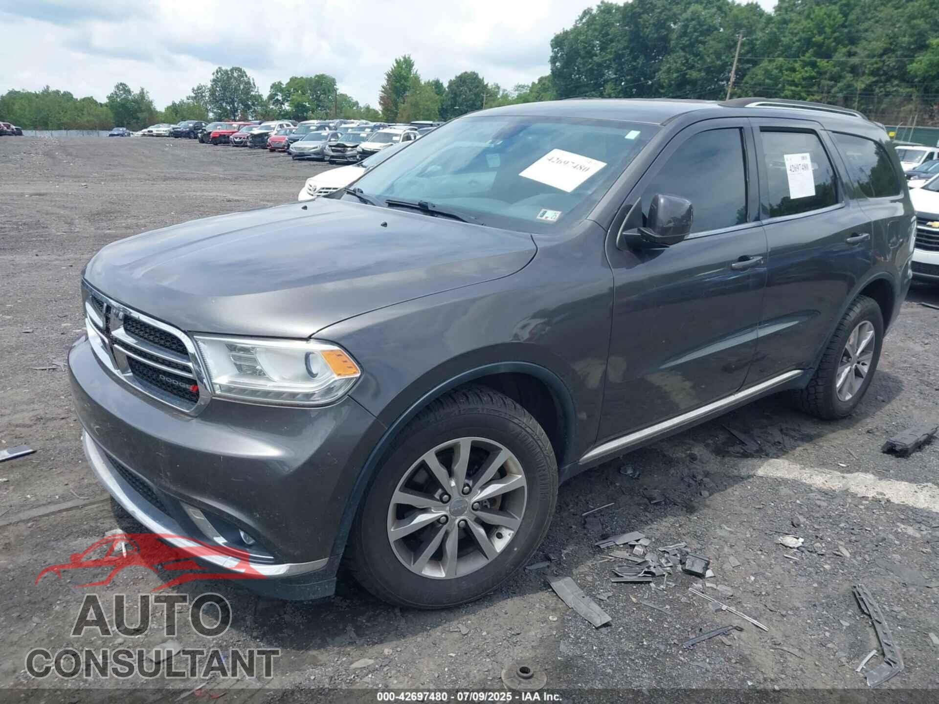 DODGE DURANGO 2015 - 1C4RDJDG5FC864087