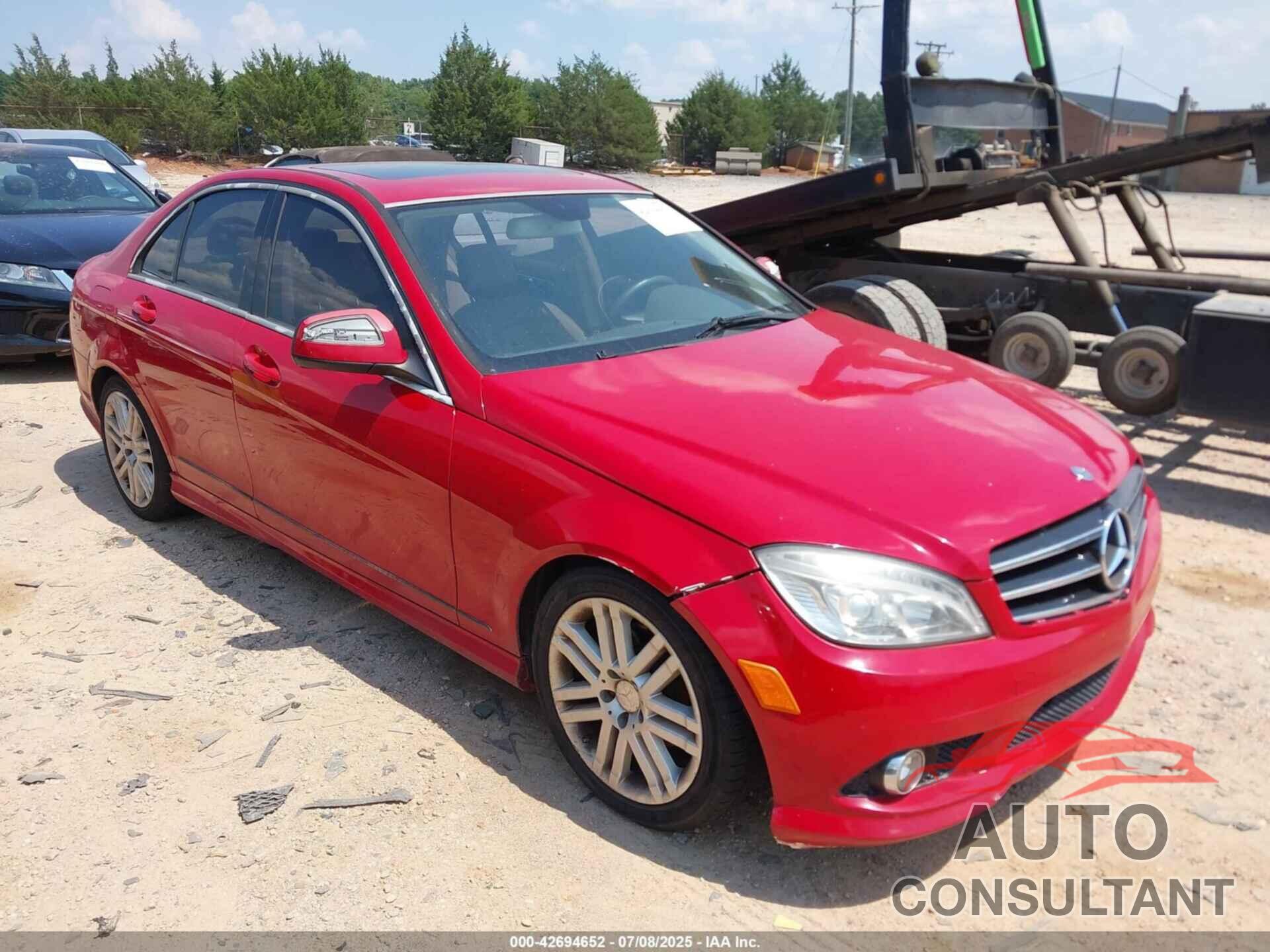 MERCEDES-BENZ C 300 2009 - WDDGF81X89F283240