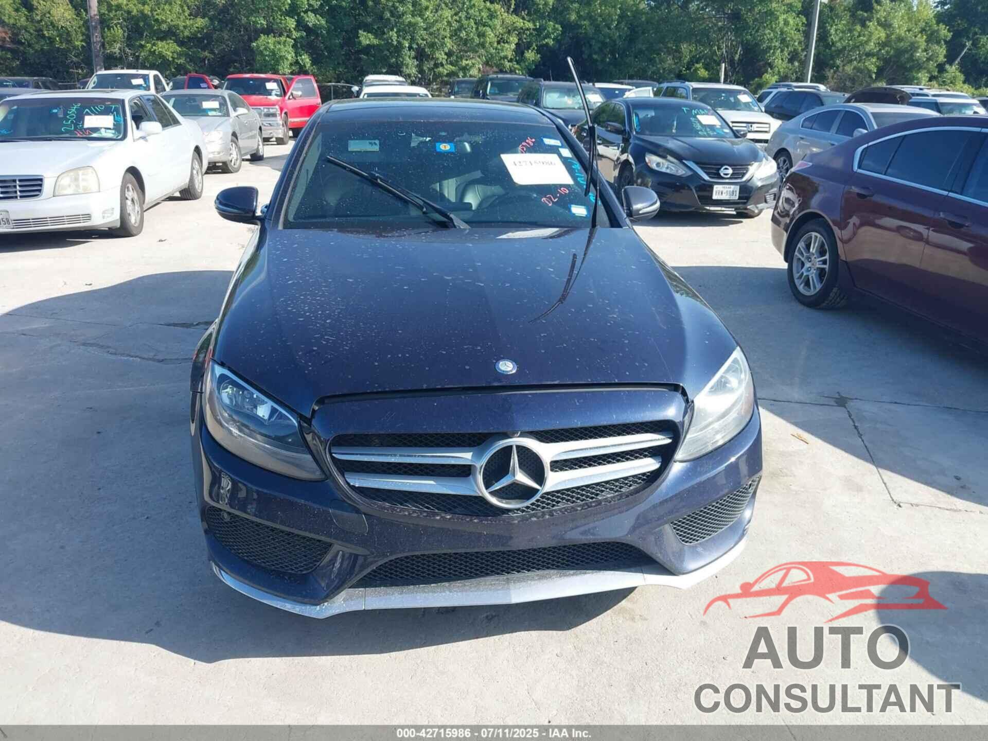 MERCEDES-BENZ C 300 2017 - 55SWF4JB2HU225757
