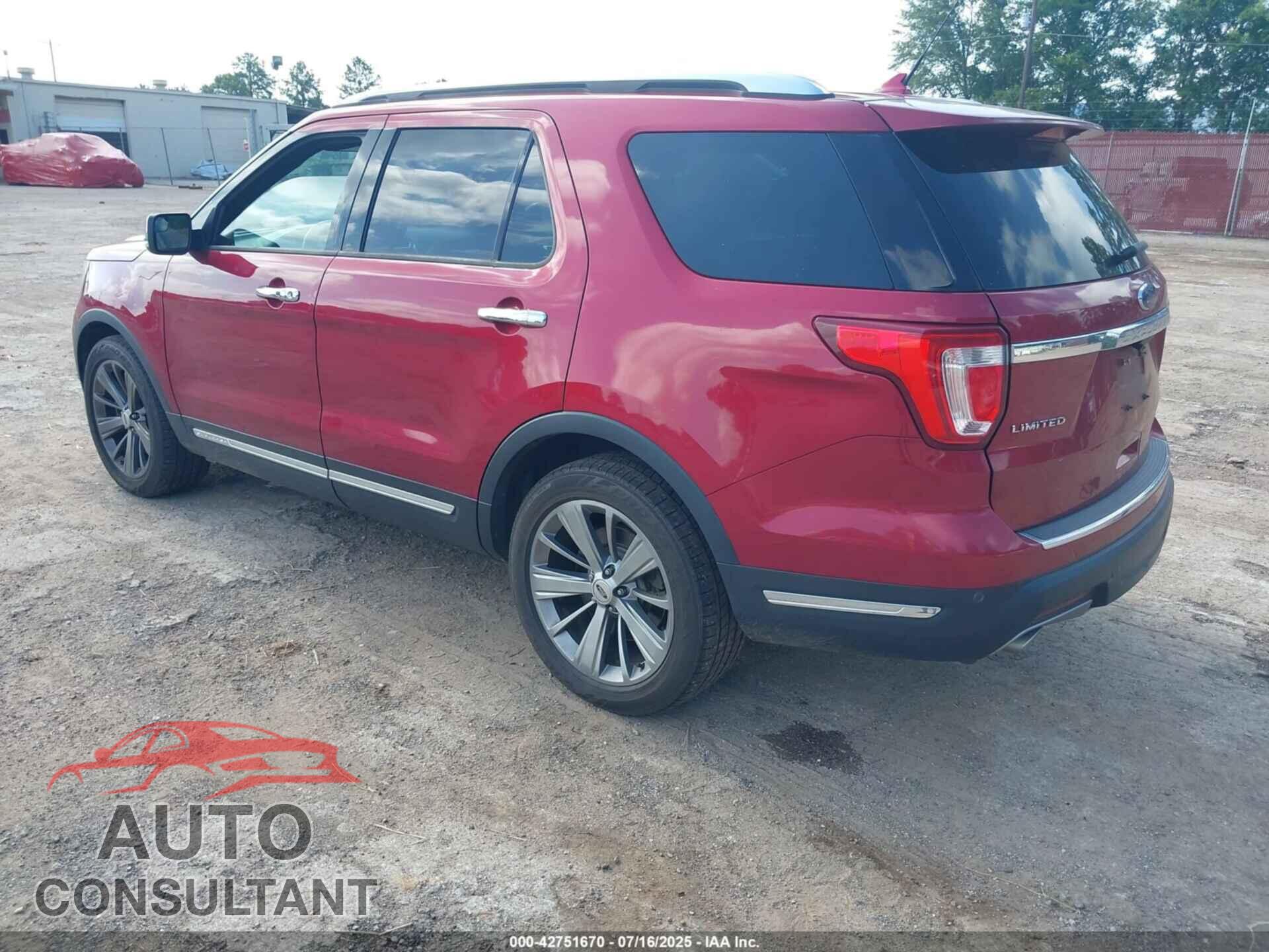 FORD EXPLORER 2018 - 1FM5K7F85JGB35226