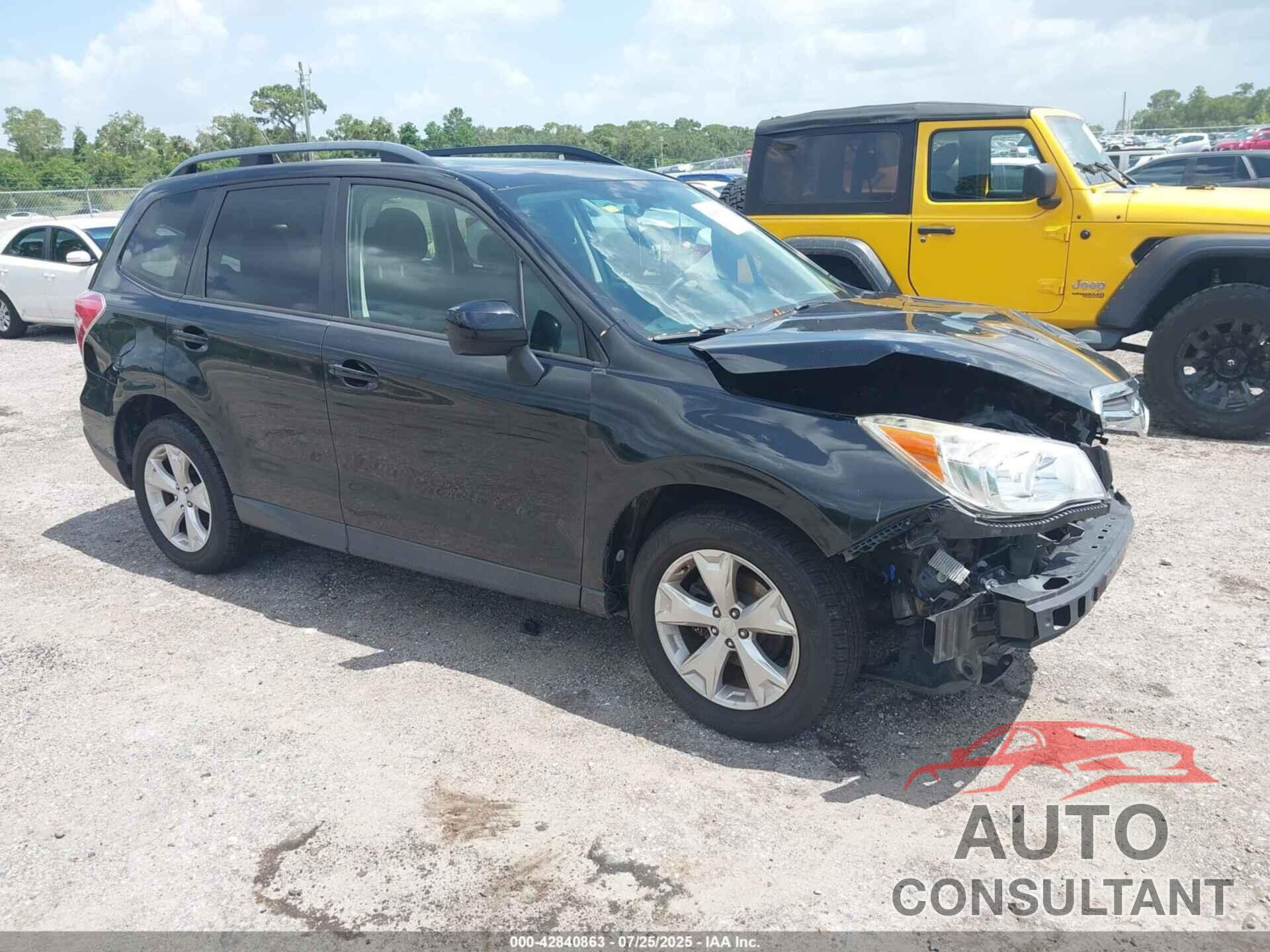 SUBARU FORESTER 2015 - JF2SJADC4FH802367