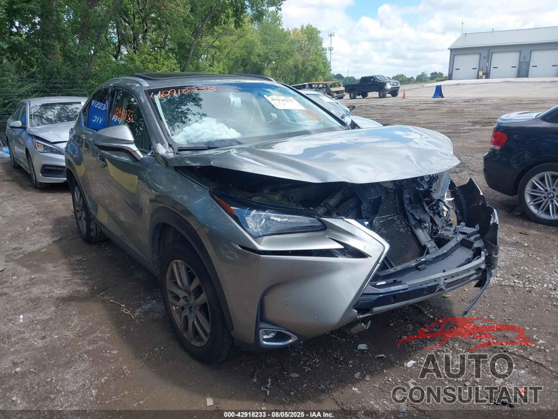 LEXUS NX 300H 2015 - JTJBJRBZXF2008588
