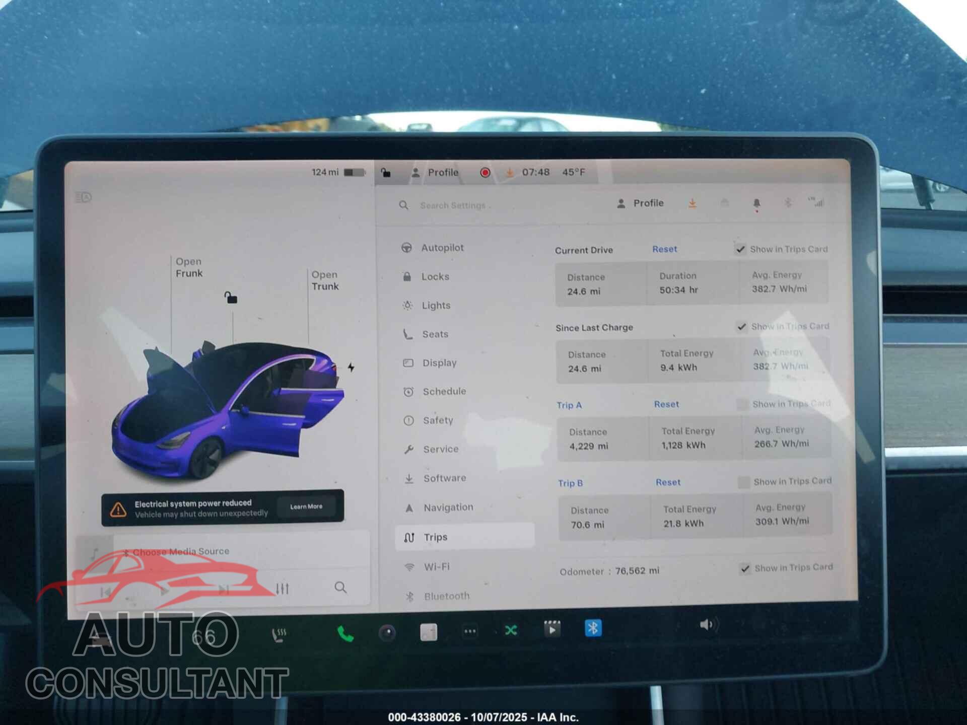 TESLA MODEL 3 2018 - 5YJ3E1EA2JF036720