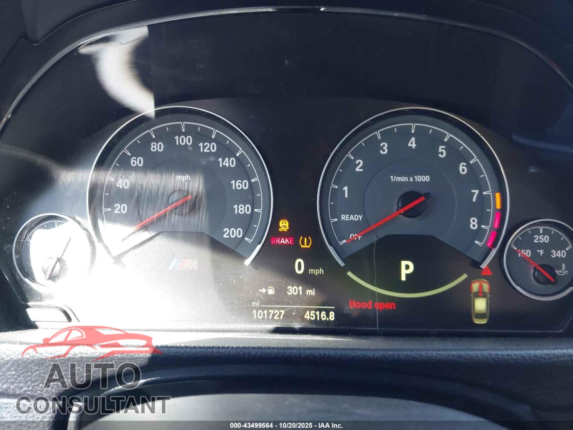 BMW M3 2016 - WBS8M9C50G5D30295