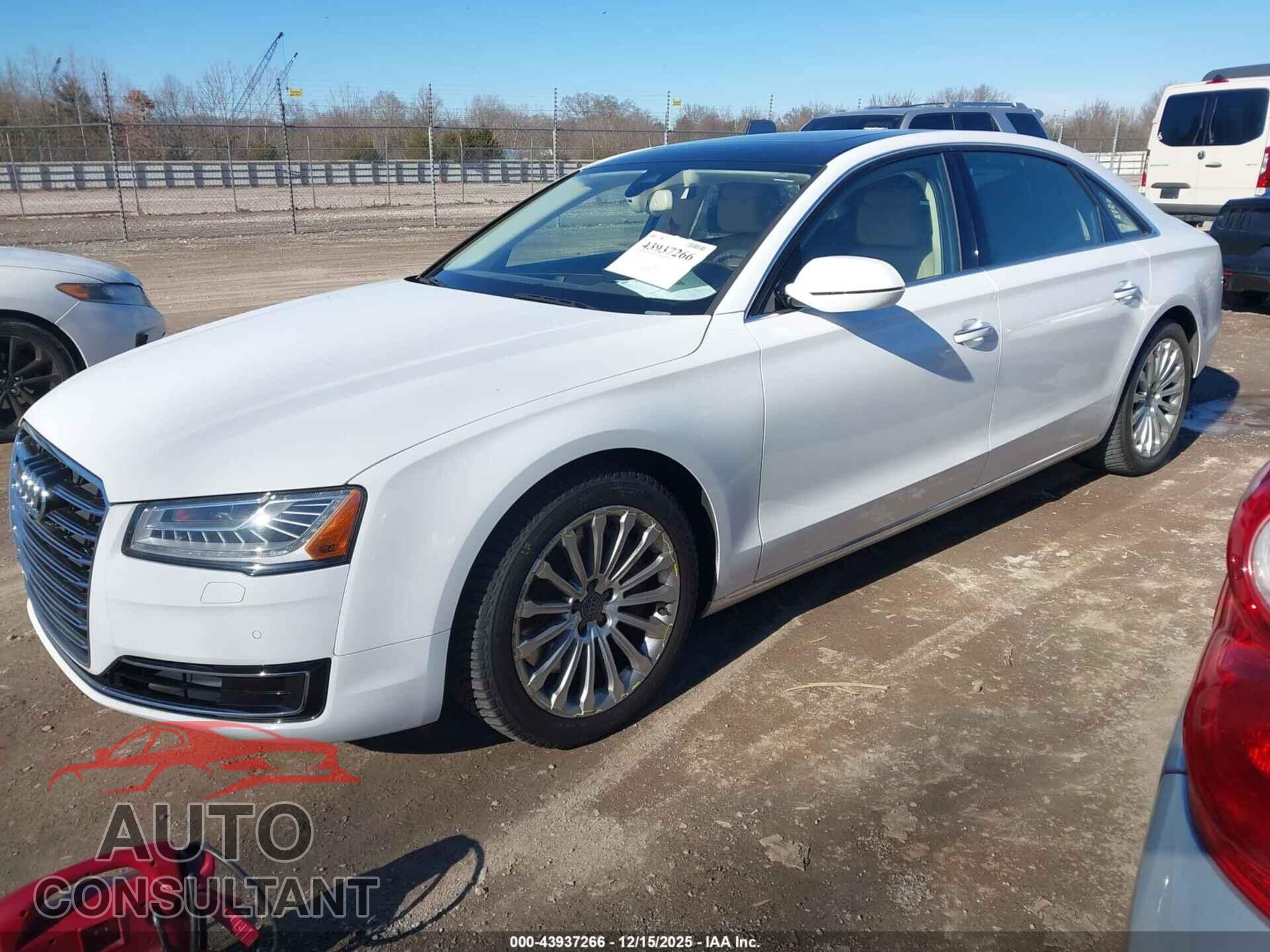AUDI A8 L 2016 - WAU34AFD9GN007802