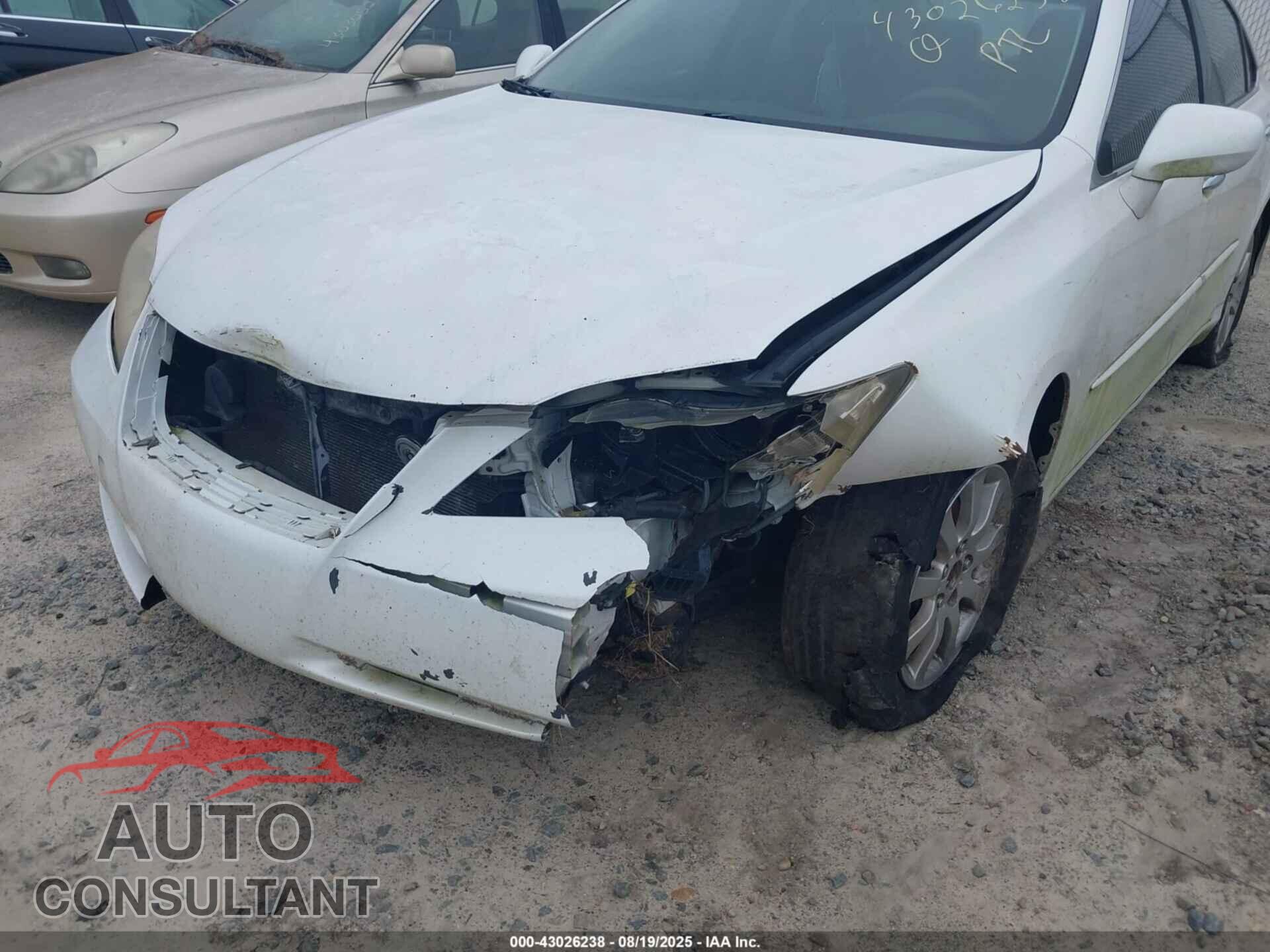LEXUS ES 350 2009 - JTHBJ46G692306752
